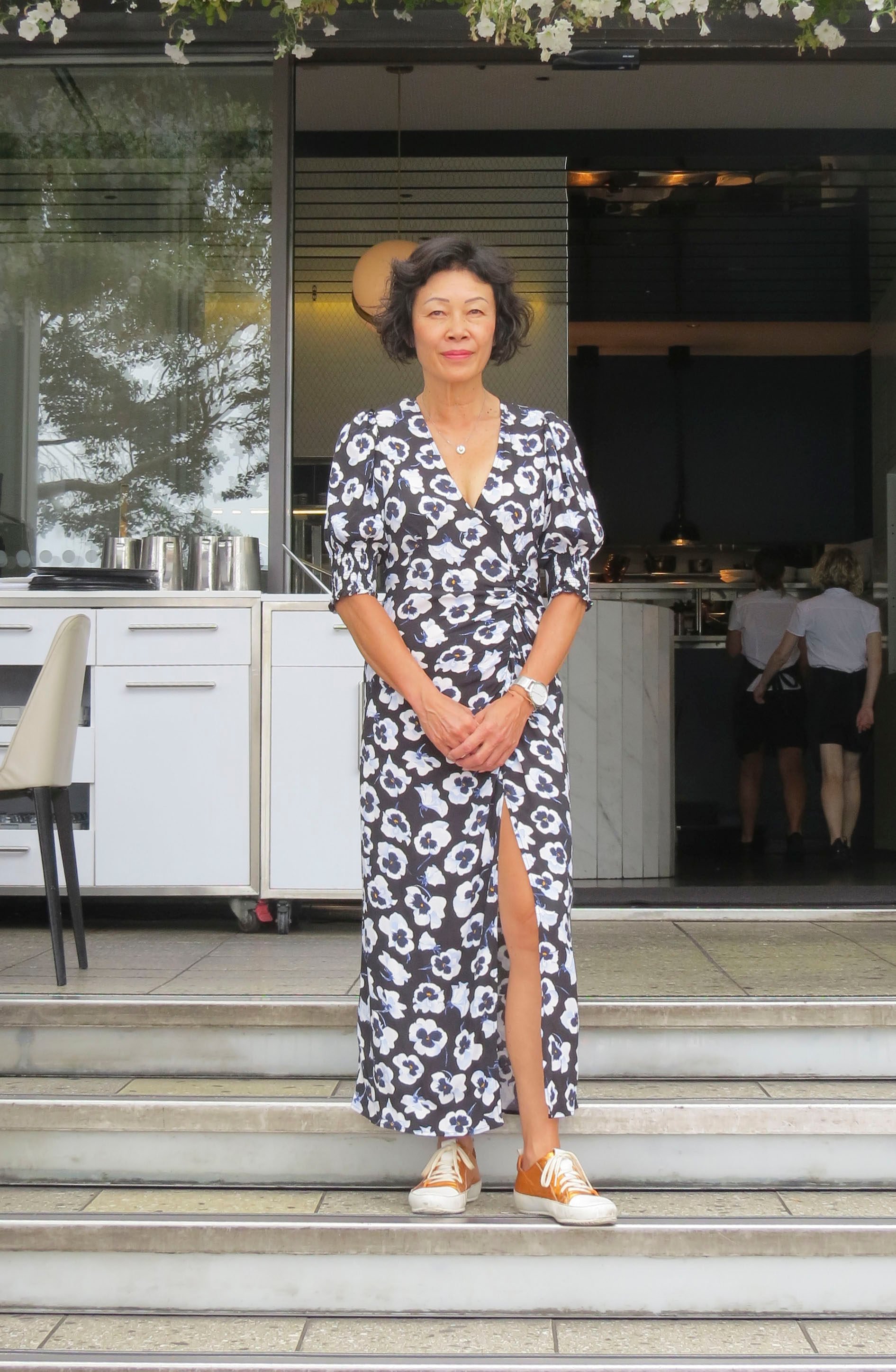 Geeling Ching at Auckland’s Soul Bar & Bistro, where she is now operations manager. The actress, tour adviser and former flame of David Bowie gives travel tips for her native New Zealand. Photo: Deborah Cassrels
