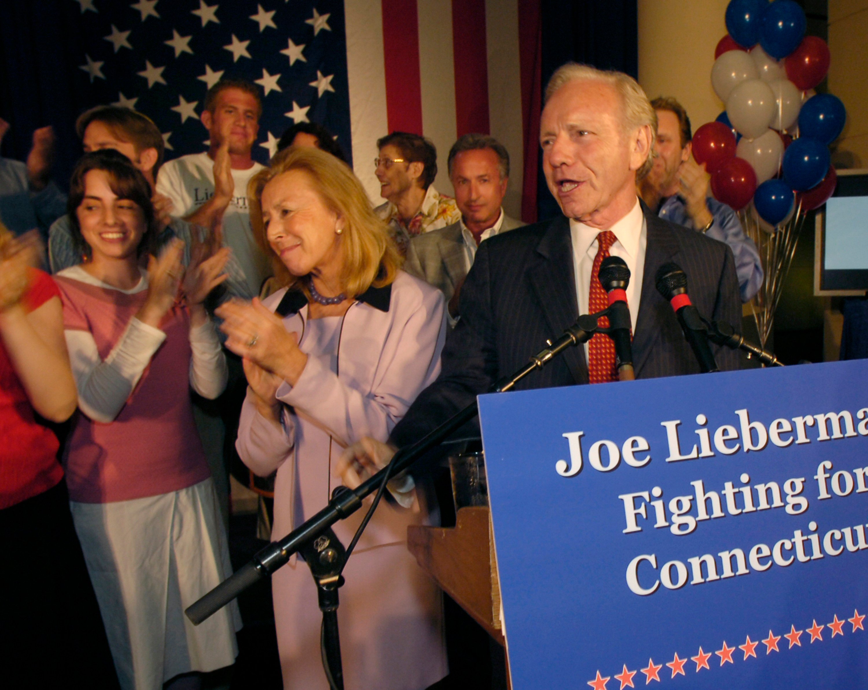 Former US senator Joe Lieberman in 2006 Lieberman died on Wednesday at the age of 82. Photo: Hartford Courant / TNS
