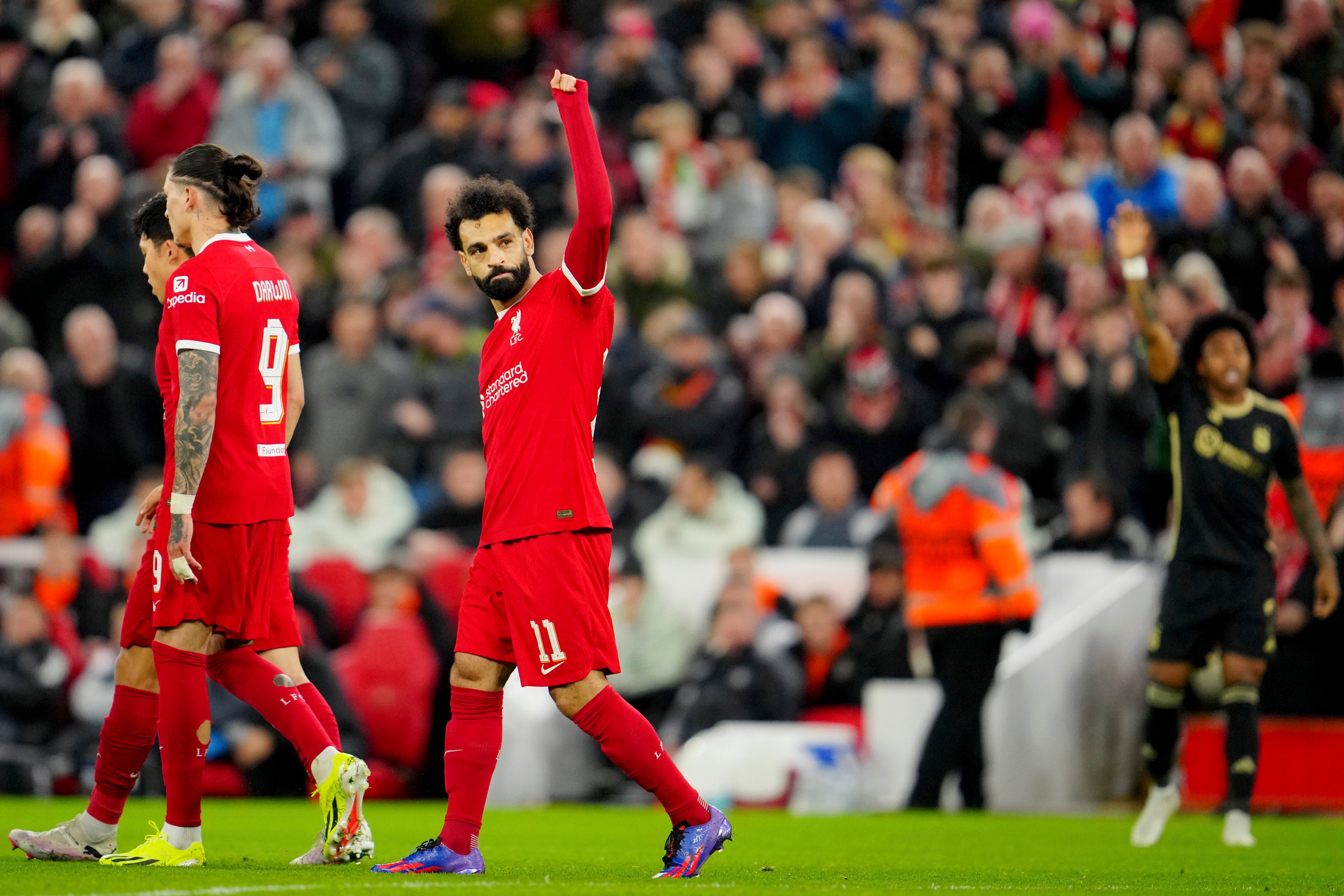 Liverpool’s Mohamed Salah has been a regular pick this season for Justen Li. Photo: AP