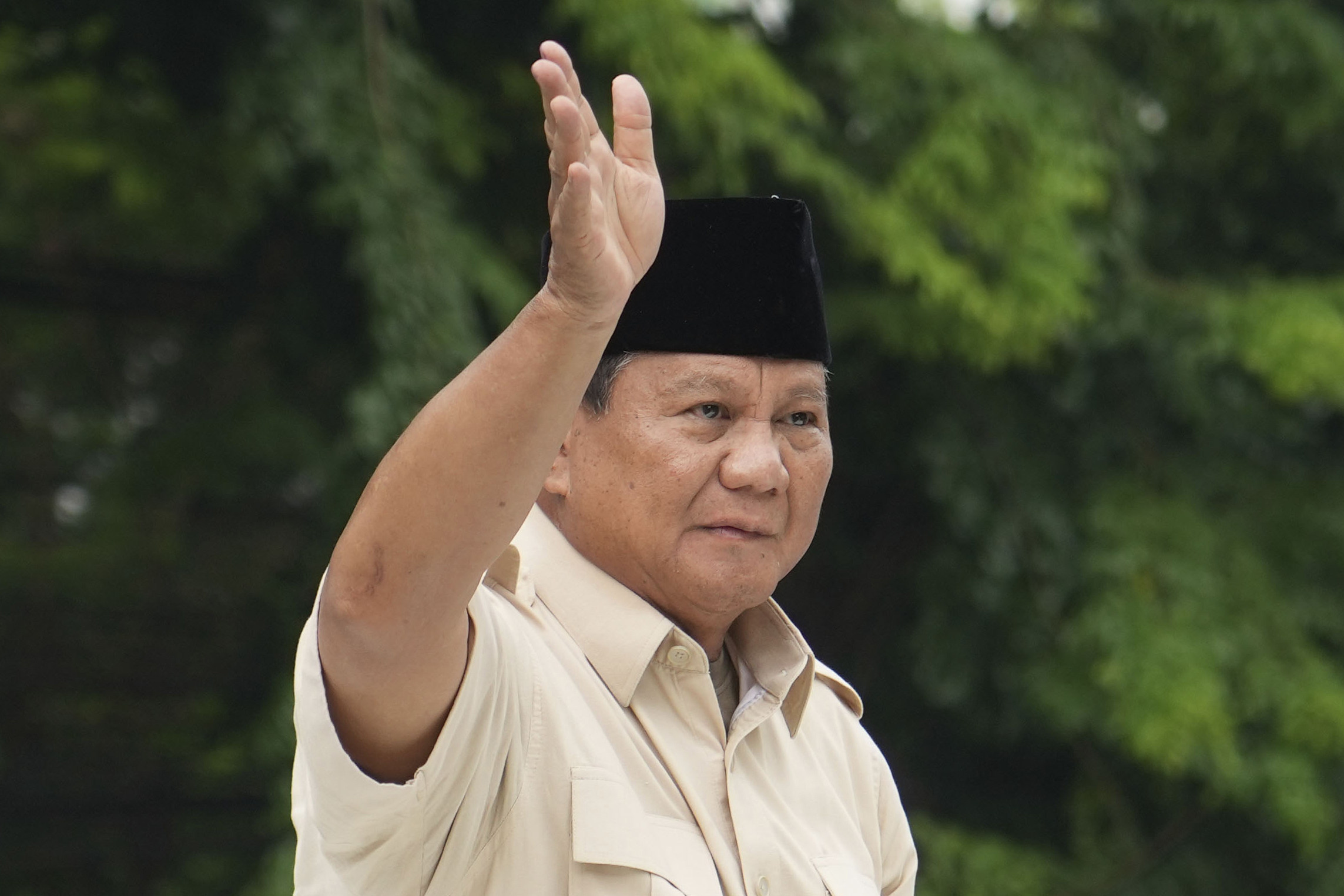 Prabowo Subianto has been confirmed as the winner of Indonesia’s presidential election, although his rivals are challenging the result. Photo: AP 