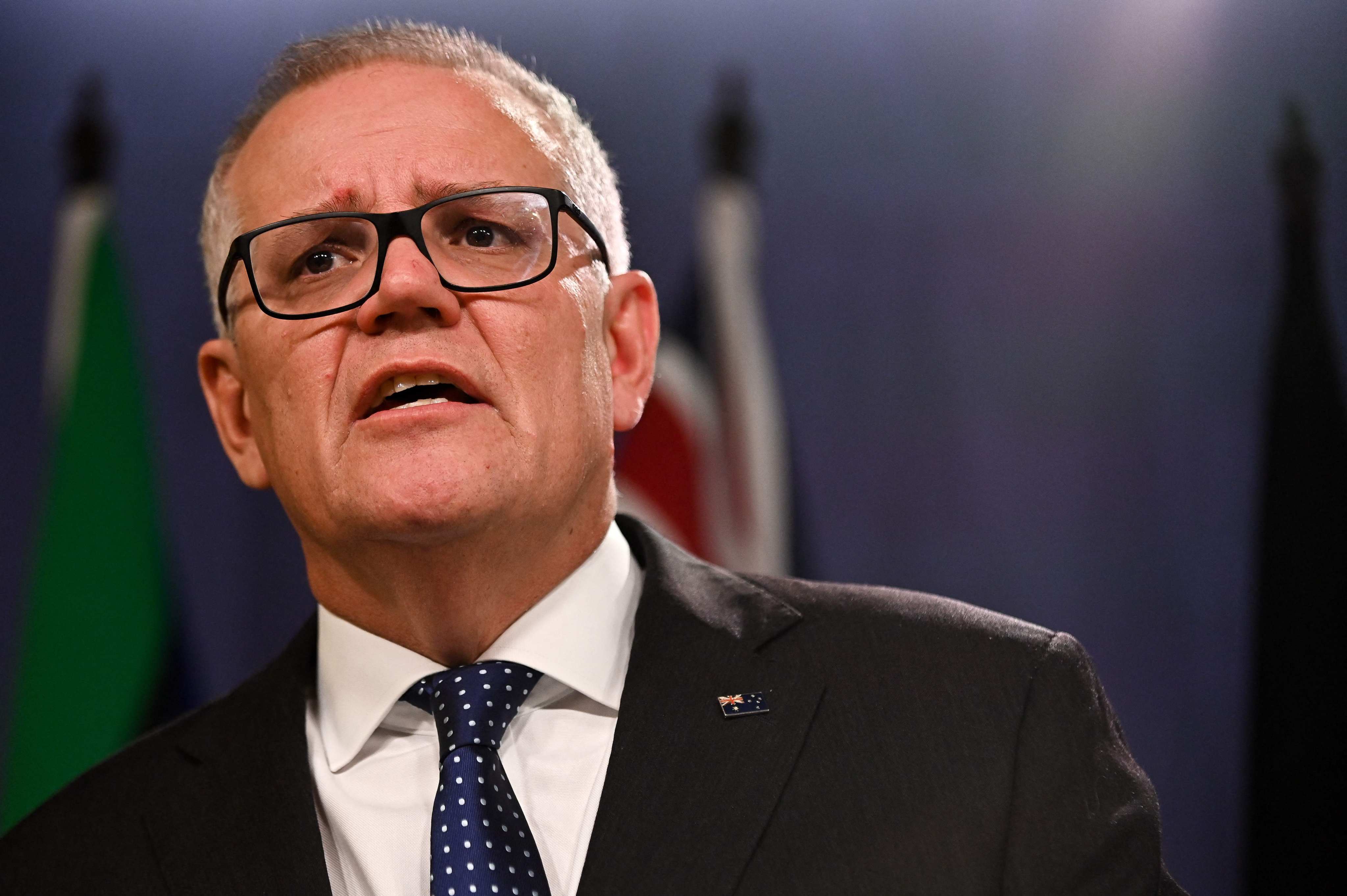 Australia’s former prime minister Scott Morrison believes that China can be a democracy. Photo: AFP