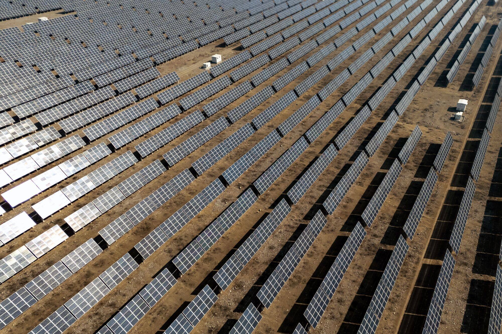 China has engaged in a world-leading buildout of renewable energy, but now faces tough trade restrictions as a result of industry overcapacity. 
Photo: Bloomberg