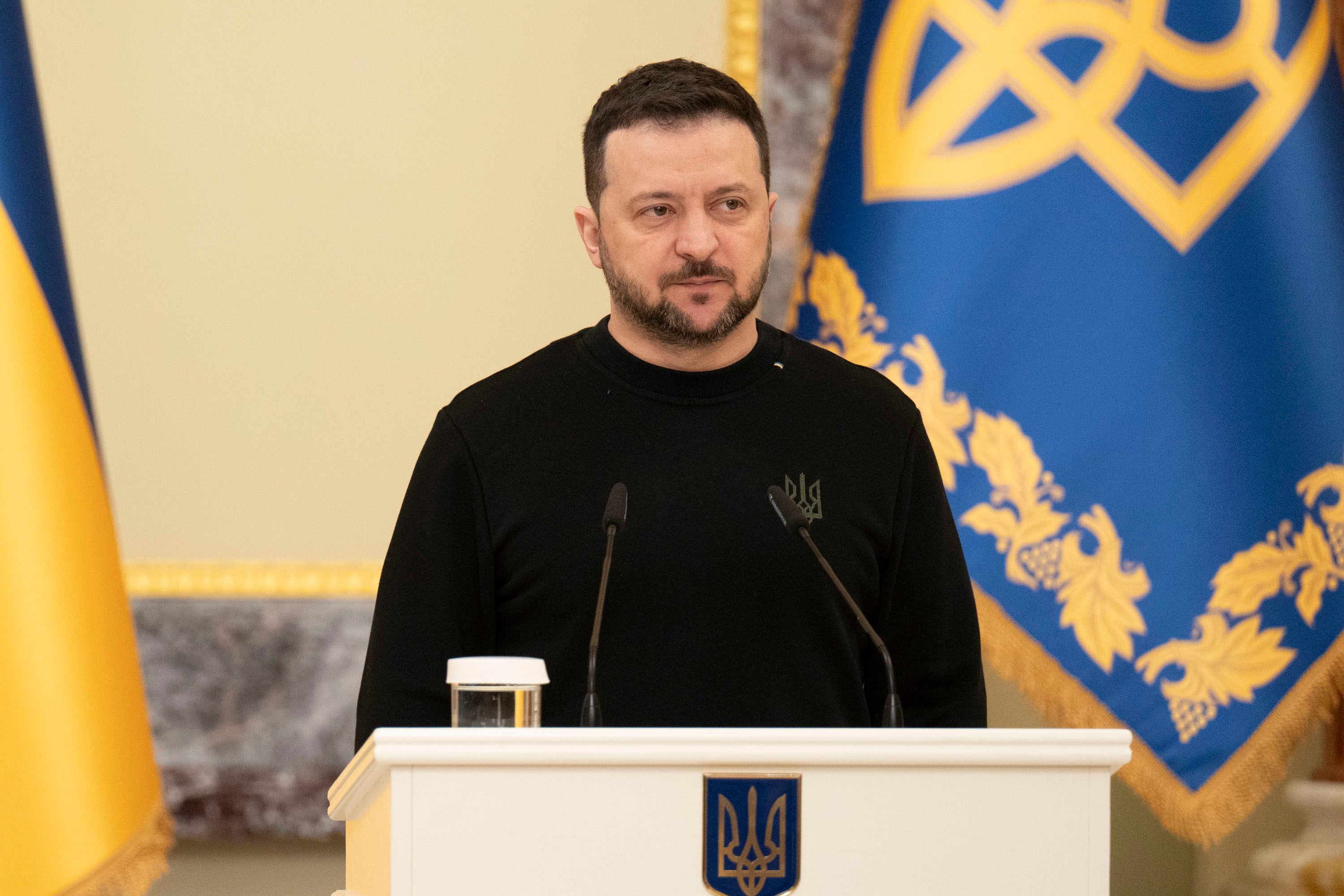 Ukrainian President Volodymyr Zelensky dismissed a long-time aide and several advisers on Saturday. Photo: Ukrinform/dpa