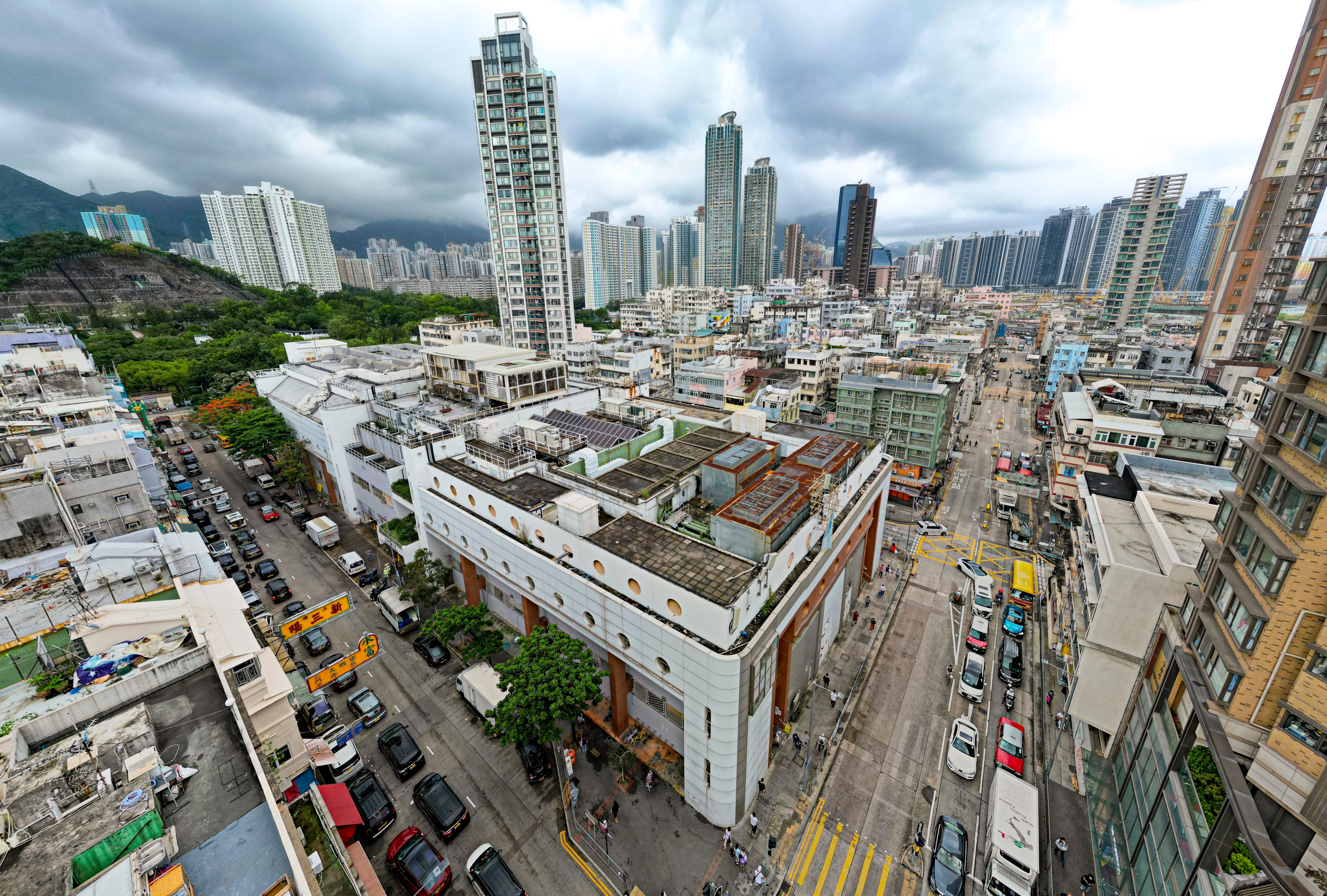 Part of the area affected by the Urban Renewal Authority’s plans to redevelop Kai Tak Road-Sa Po Road in Kowloon City. Photo: Yik Yeung-man
