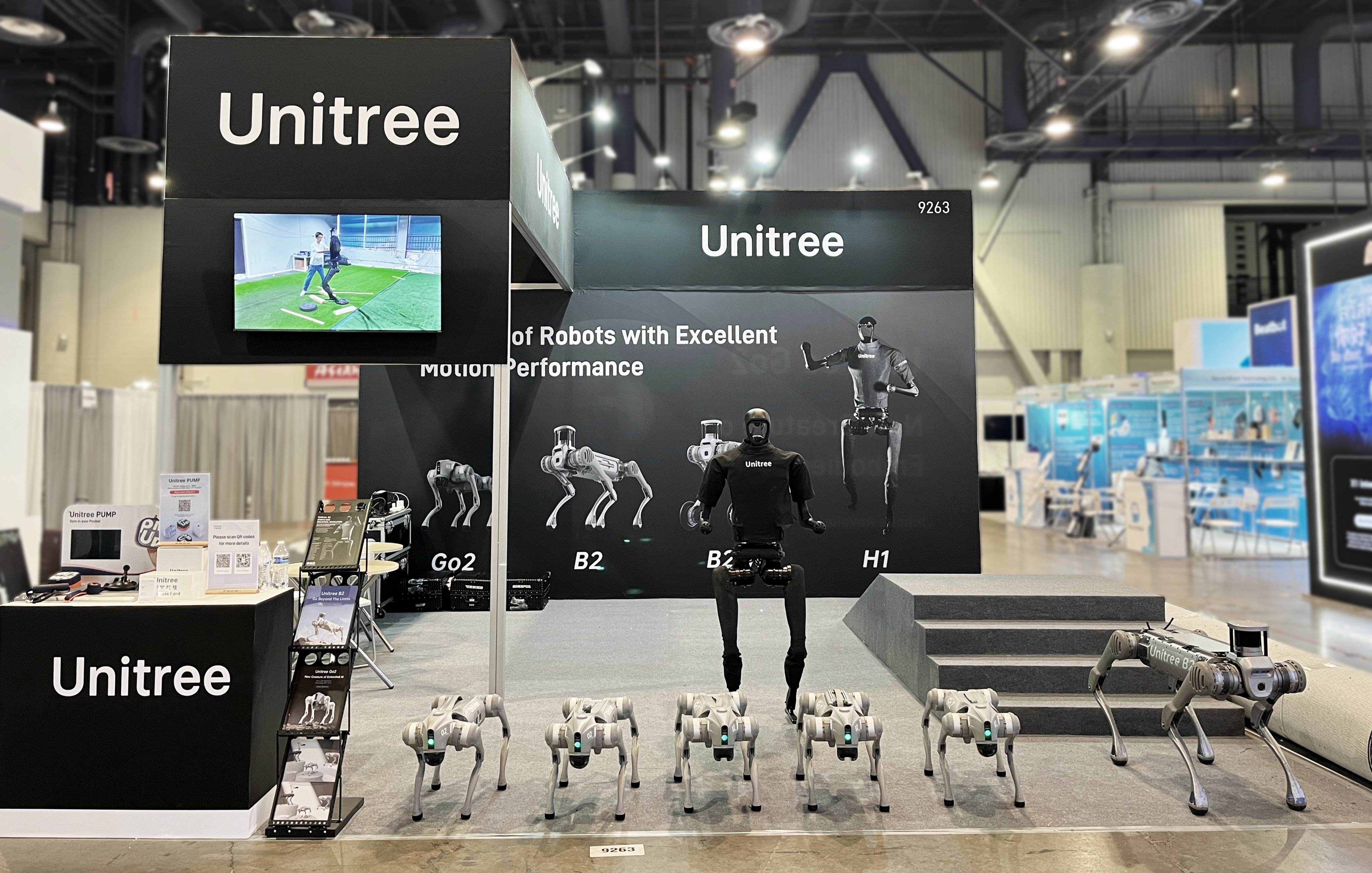 Unitree says its H1 robot, which is now at iteration 4.0, is China’s first full-sized, all-purpose humanoid robot capable of doing backflips and running. Photo: Handout