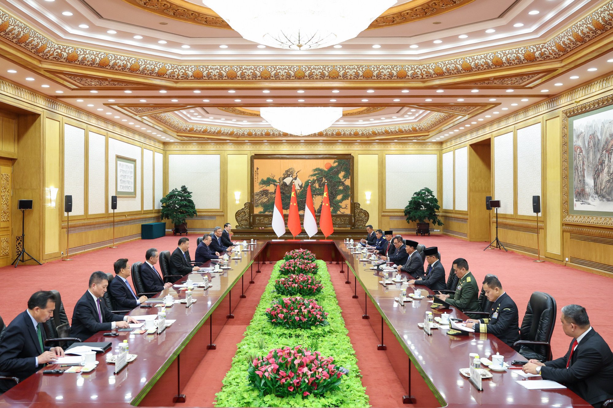China está dispuesta a trabajar con Indonesia para “gestionar bien la histórica carrera de relevos”, dijo Xi a Prabowo