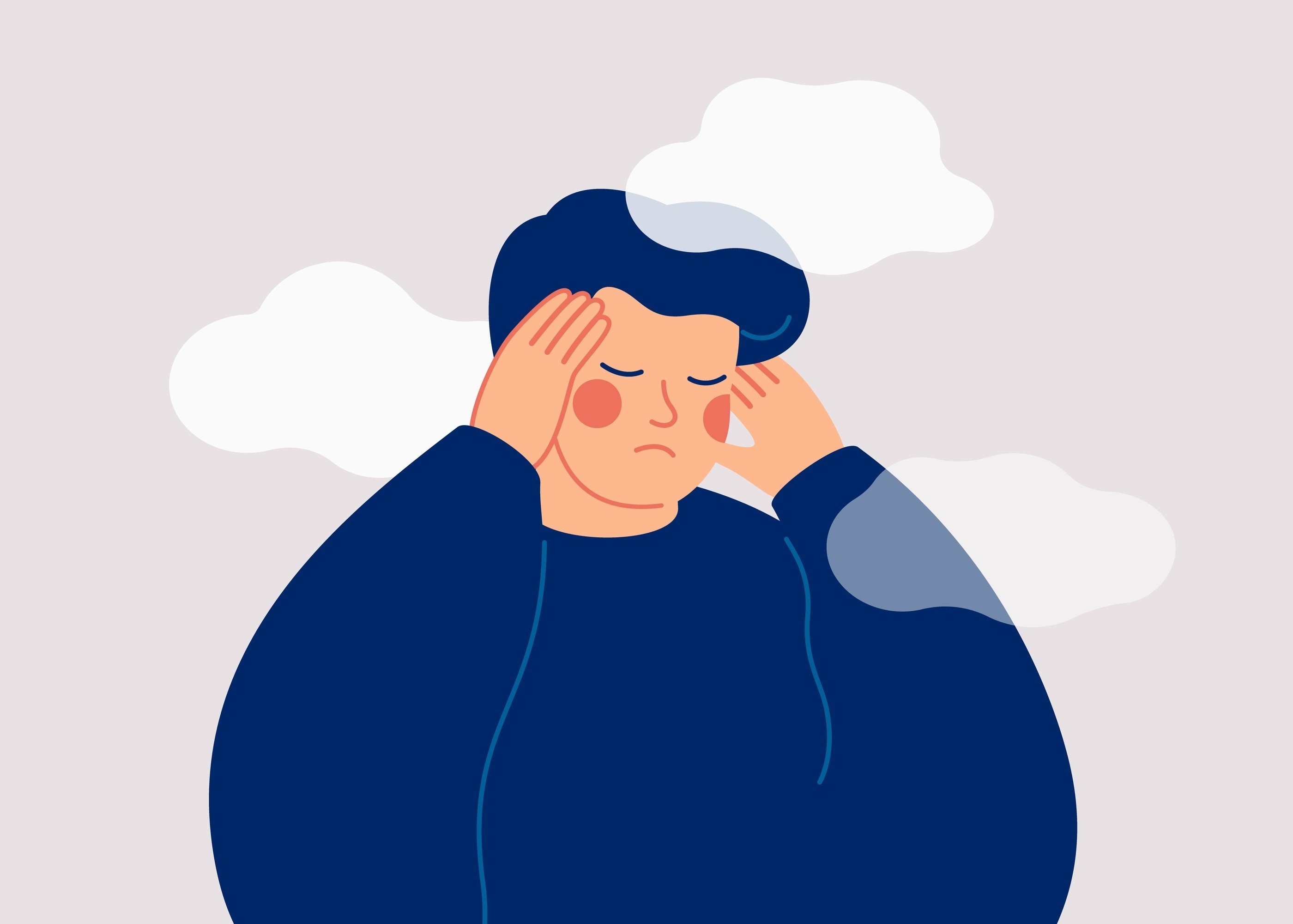 Many have reported feeling “brain fog” after having Covid-19. Photo: Shutterstock