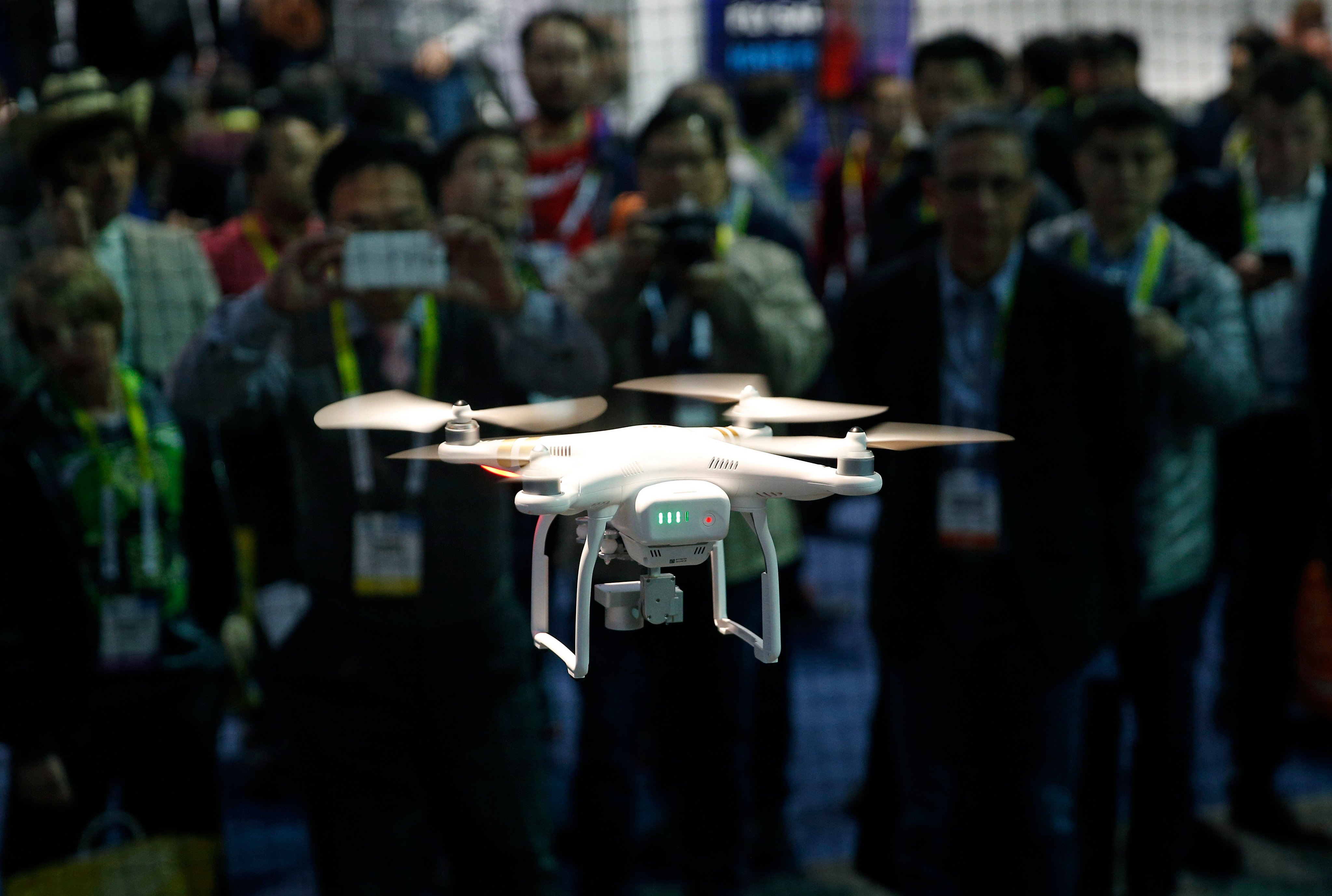 Low-altitude vehicles like drones are becoming a major market segment in China’s pursuit of tech advancement as well as economic growth. Photo: AP