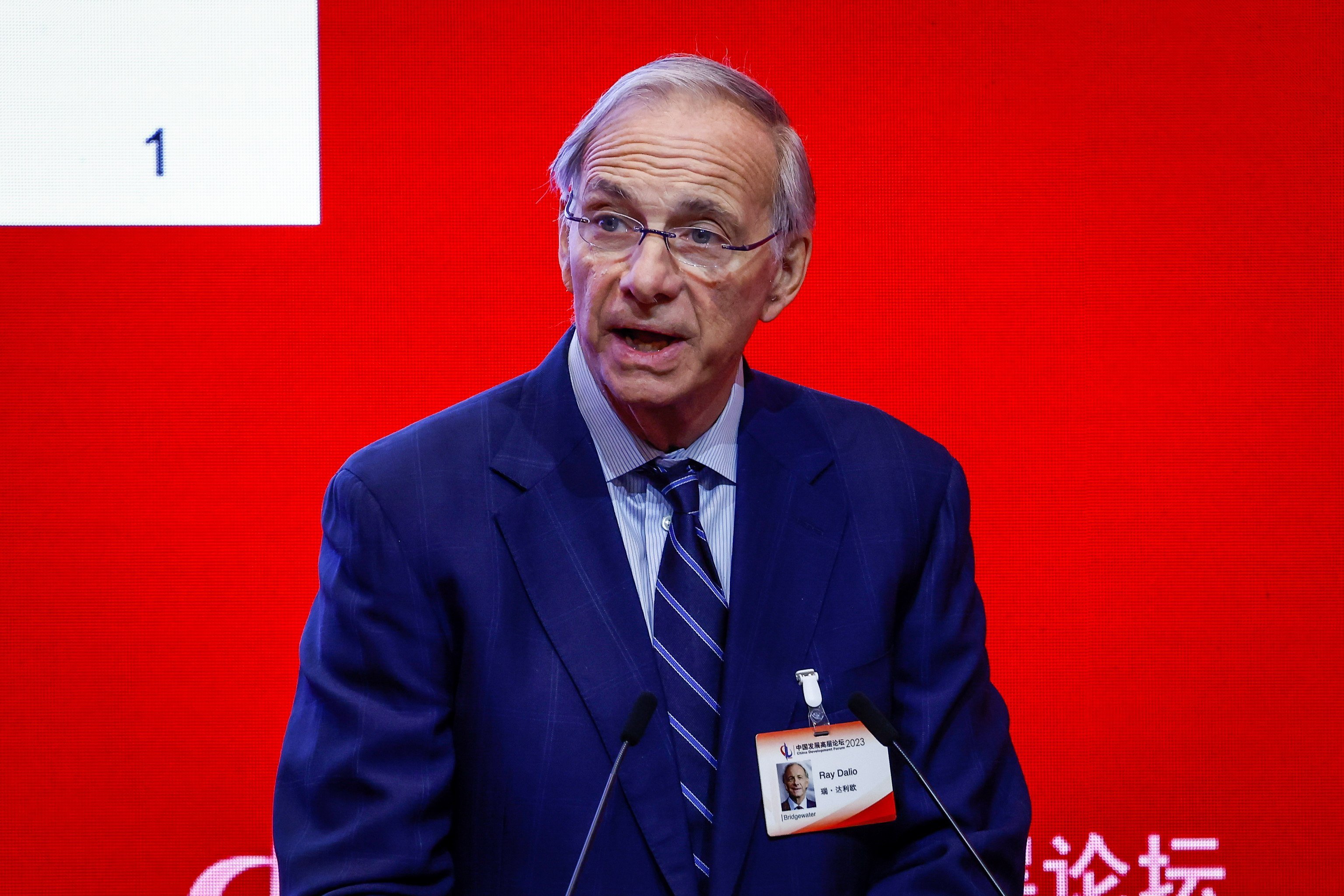 ‘China’s problems … are manageable by Chinese leaders if they do their jobs well by being both smart and courageous,’ says Ray Dalio, pictured here at the China Development Forum in Beijing, in March 2023. Photo: EPA-EFE
