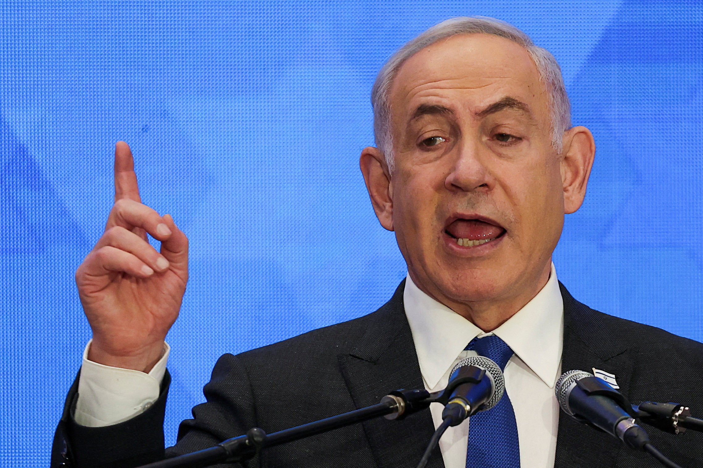 Prime Minister Benjamin Netanyahu said the killing of seven people working for a charity group in Gaza by an Israeli strike was tragic and unintended. Photo: Reuters