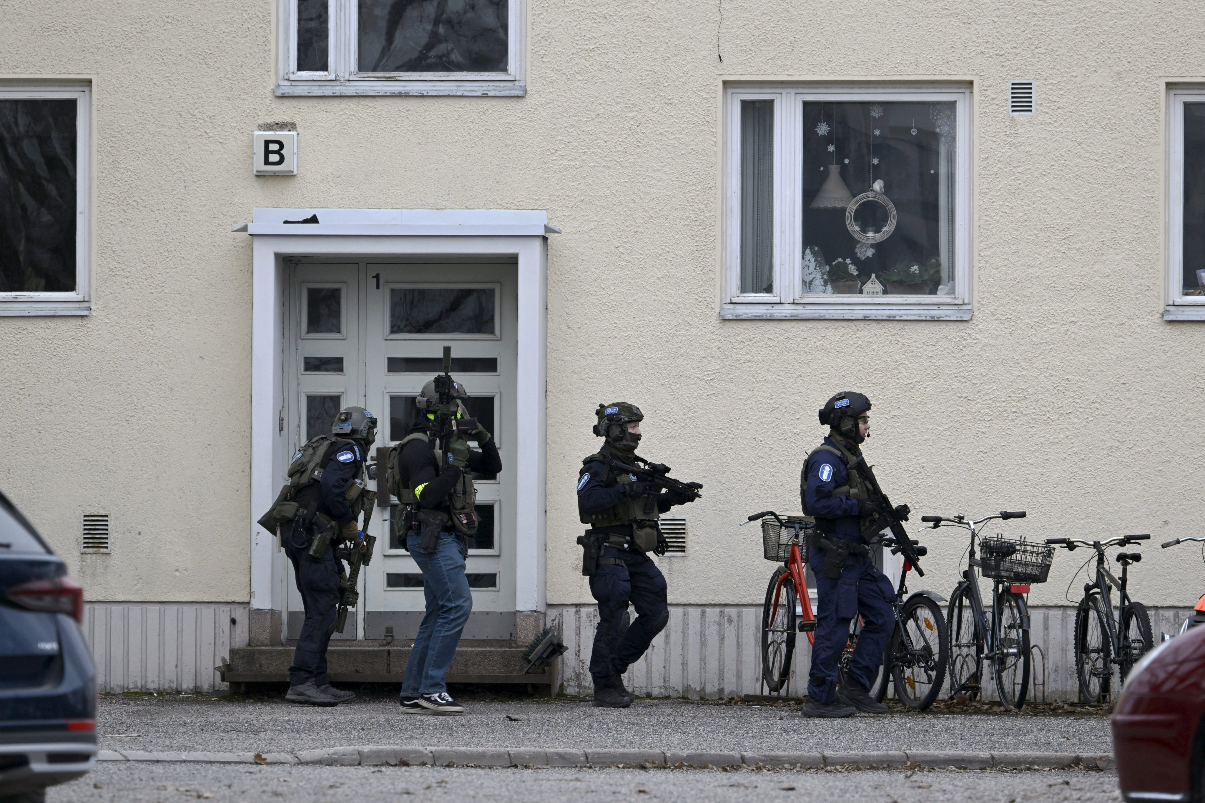 Three minors were injured in a shooting in Finland. The suspect, also a minor, was caught by police. Photo: Reuters