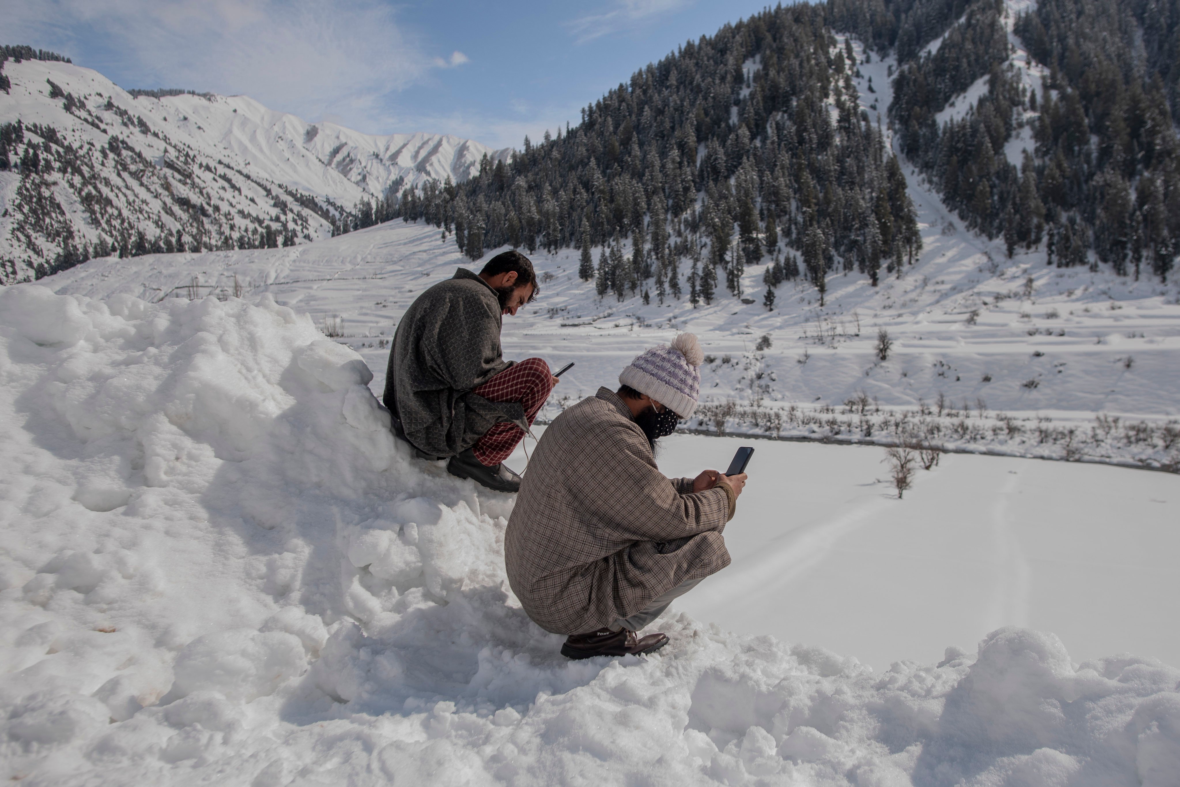 Asif (21) and Arif (25) from Achoora village, Gurez Valley, harness the power of the internet to showcase and celebrate its untamed beauty. Photo: Umar Altaf