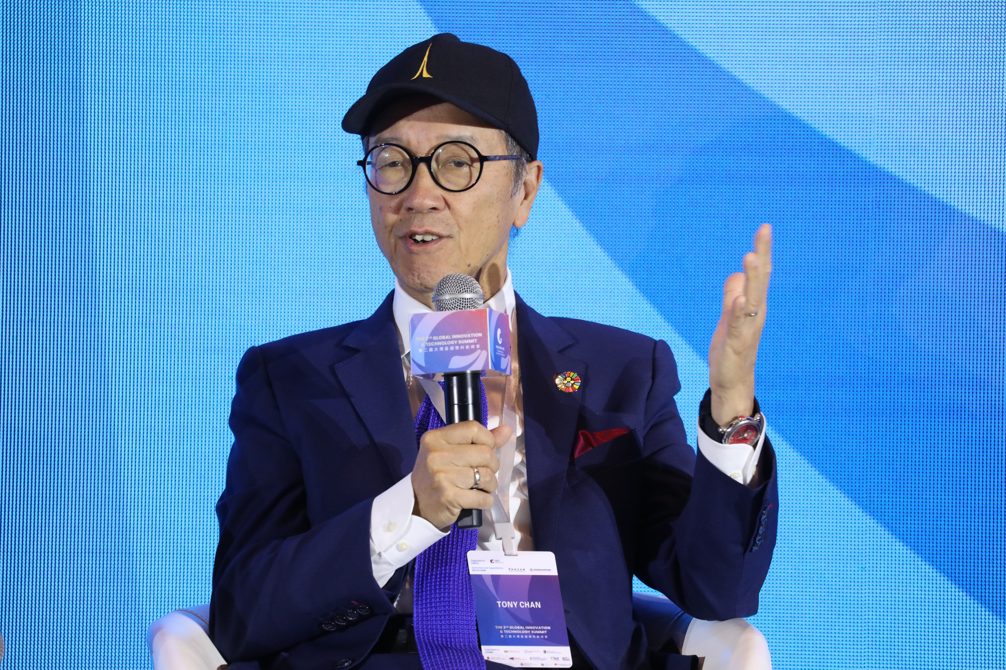 Tony Chan, the president of Saudi Arabia’s King Abdullah University of Science and Technology, tells an international I&T summit in Hong Kong that the Greater Bay Area is crucial to development in the sector.
Photo: Sun Yeung