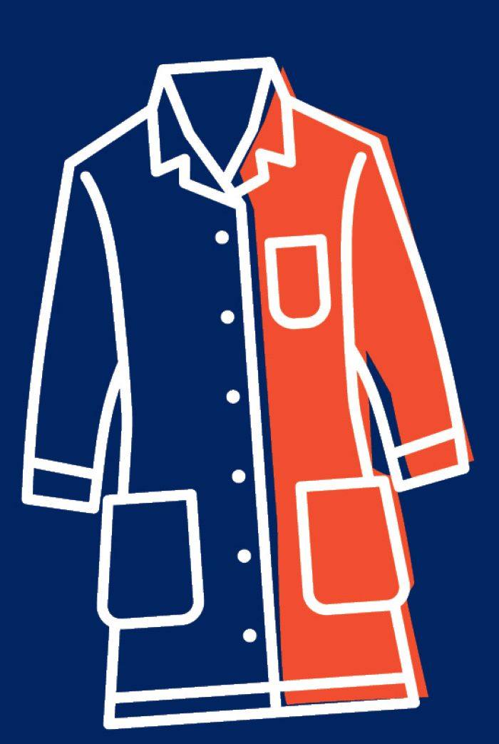 Is the coat red or blue? It all depends on how you look at it! Photo: Shutterstock