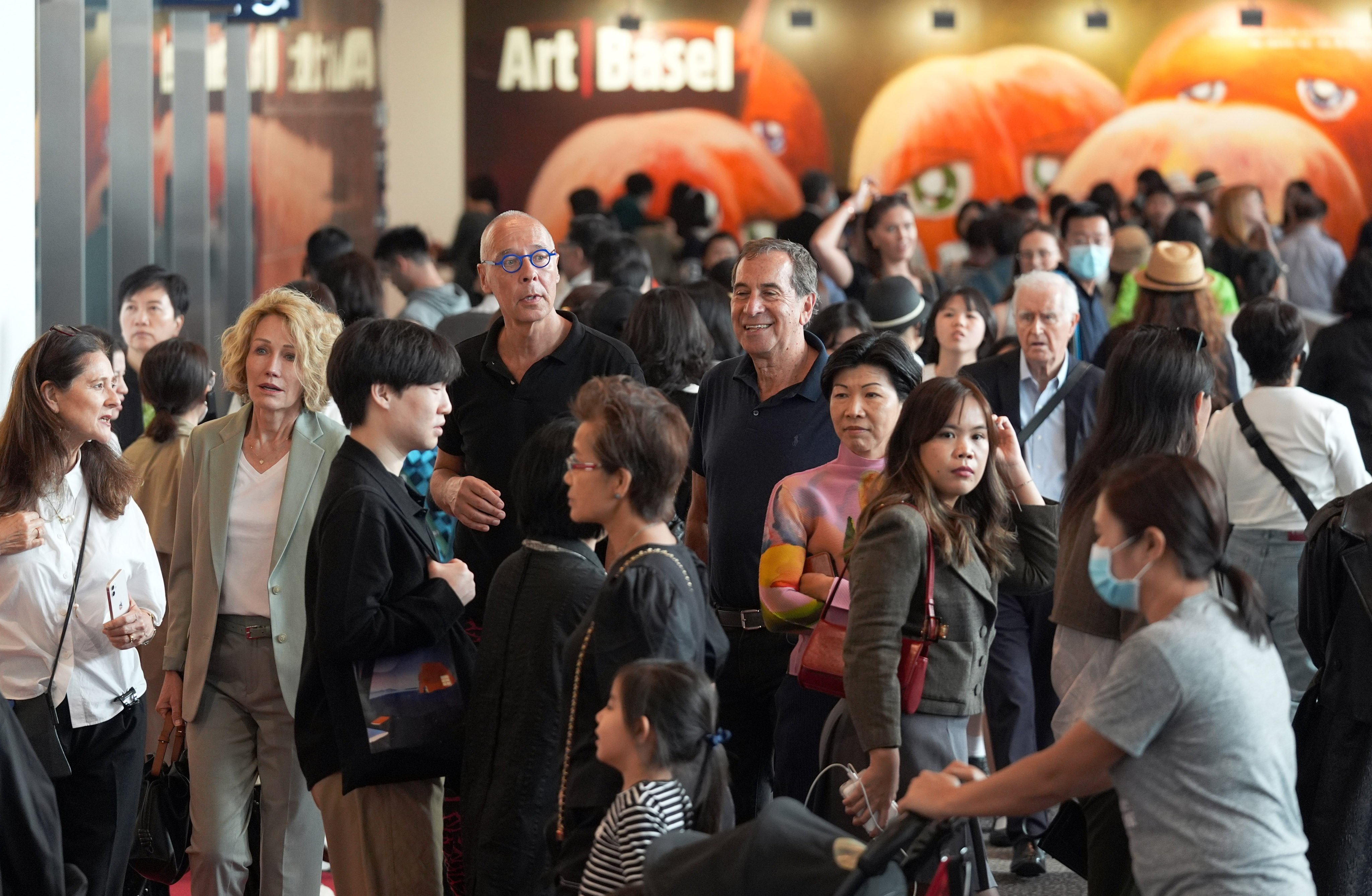 It was a busy week in Hong Kong, with events including Art Basel at the Hong Kong Convention and Exhibition Centre in Wan Chai attracting visitors late last month. Photo: Eugene Lee