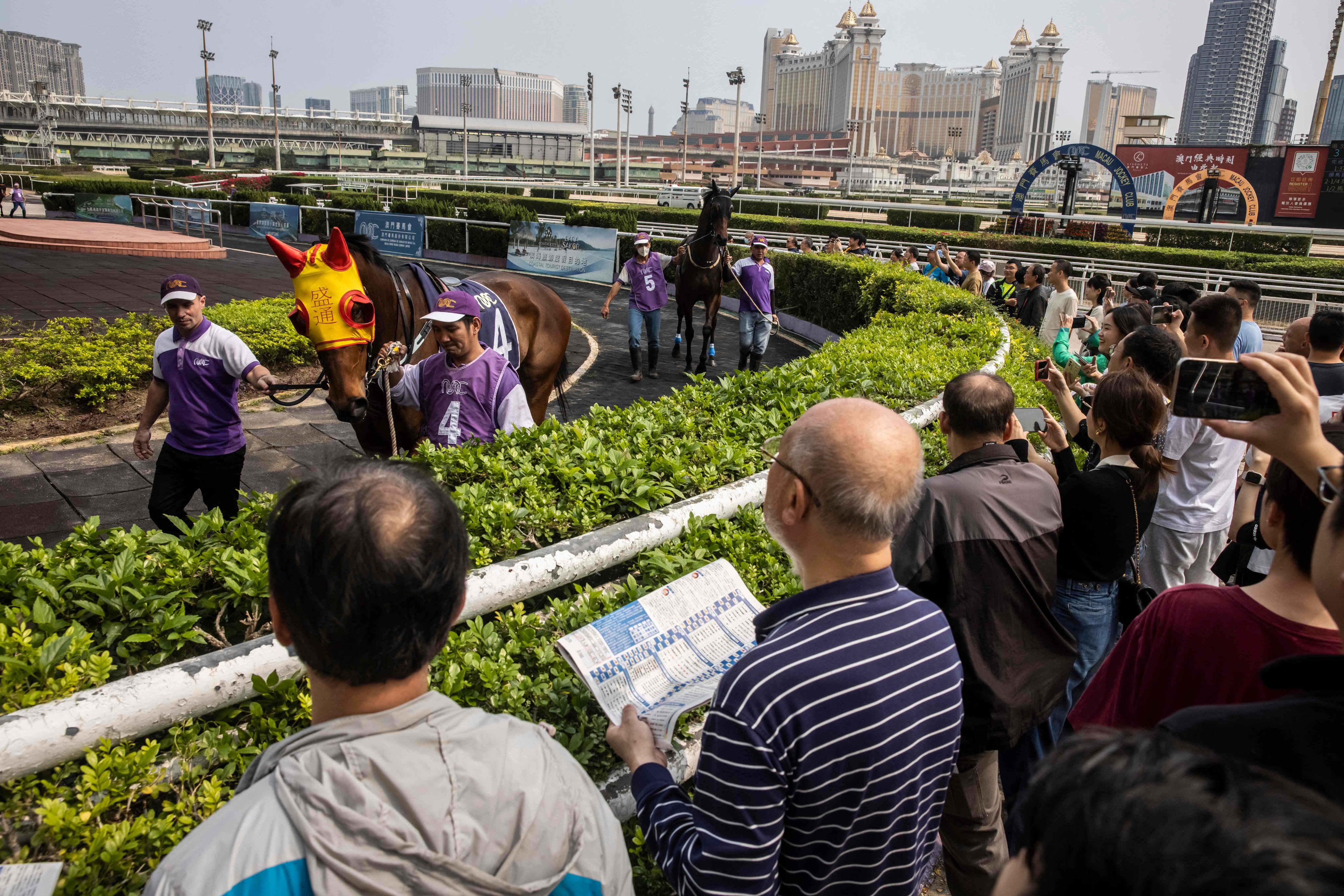 Horse racing in Macau has been consigned to history. Photo: AFP