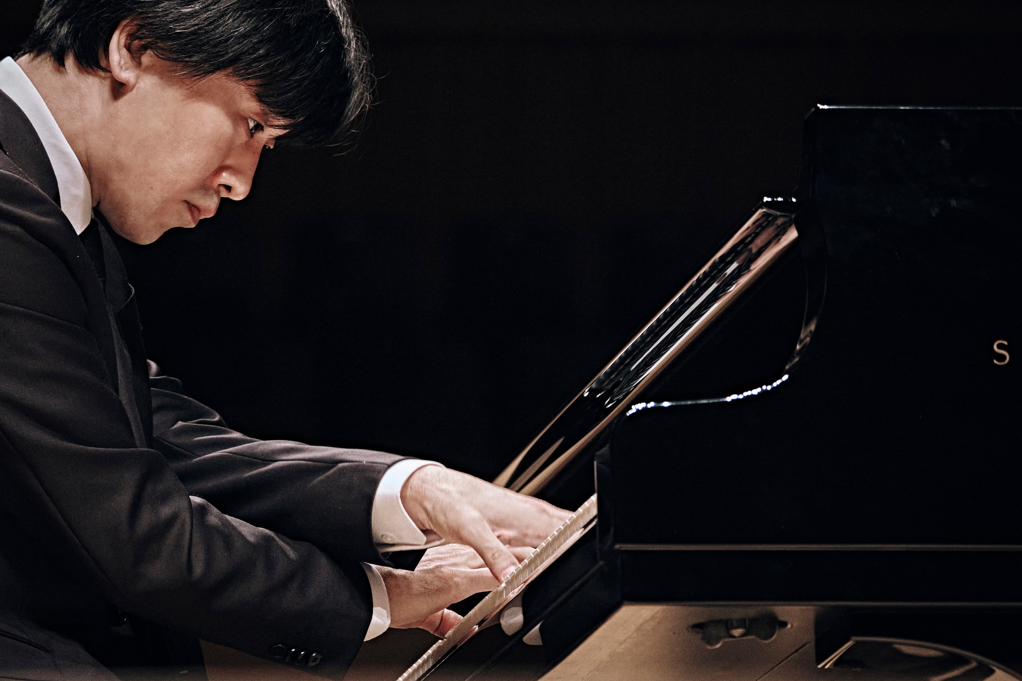 Sohn Min-soo was already dedicating his time to mastering the piano at the age of three. Photo: Kim Shin-joong 