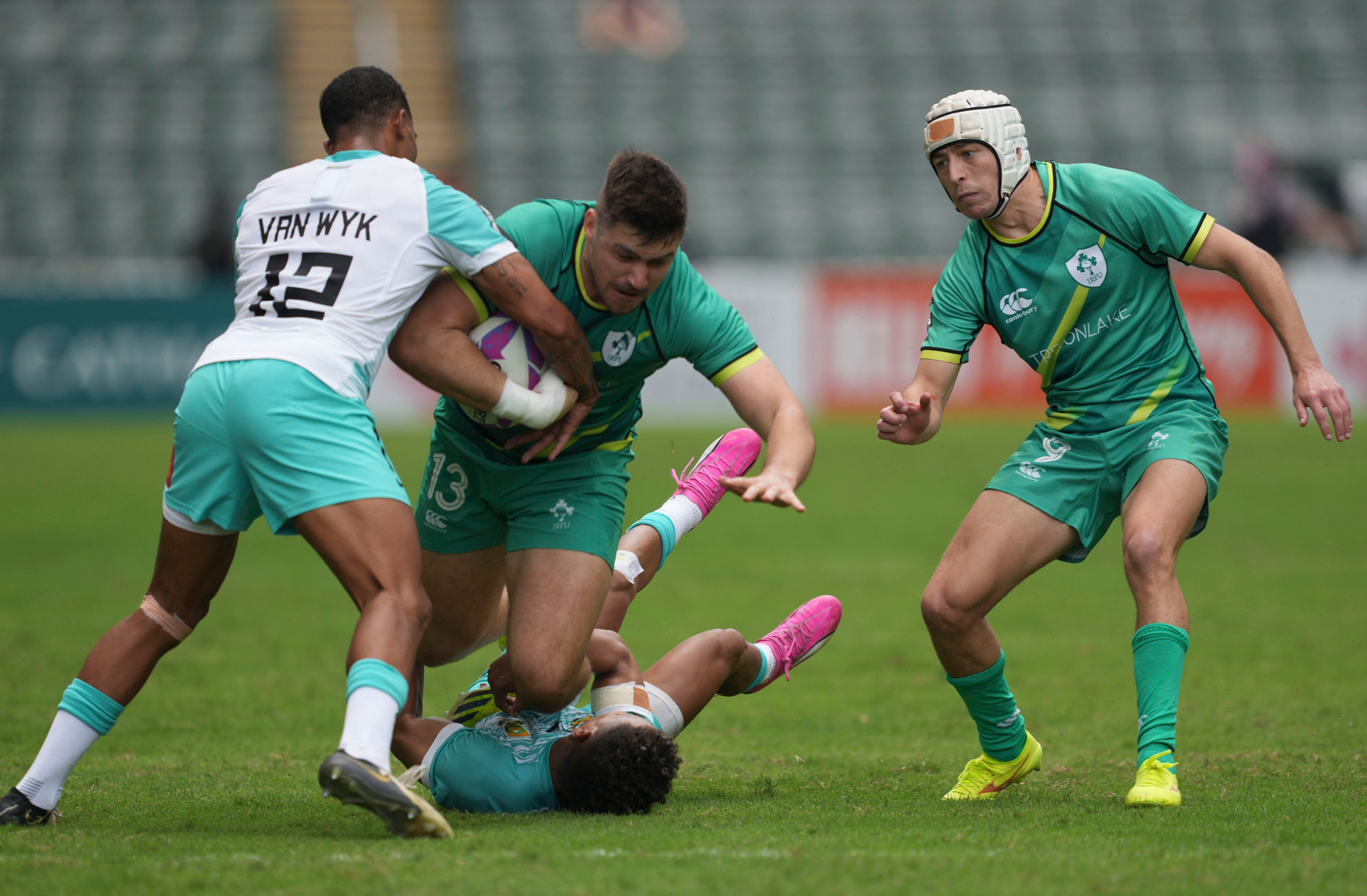 Ireland are searching for their first world series title in Hong Kong, after three semi-final appearances this season. Photo: Elson Li