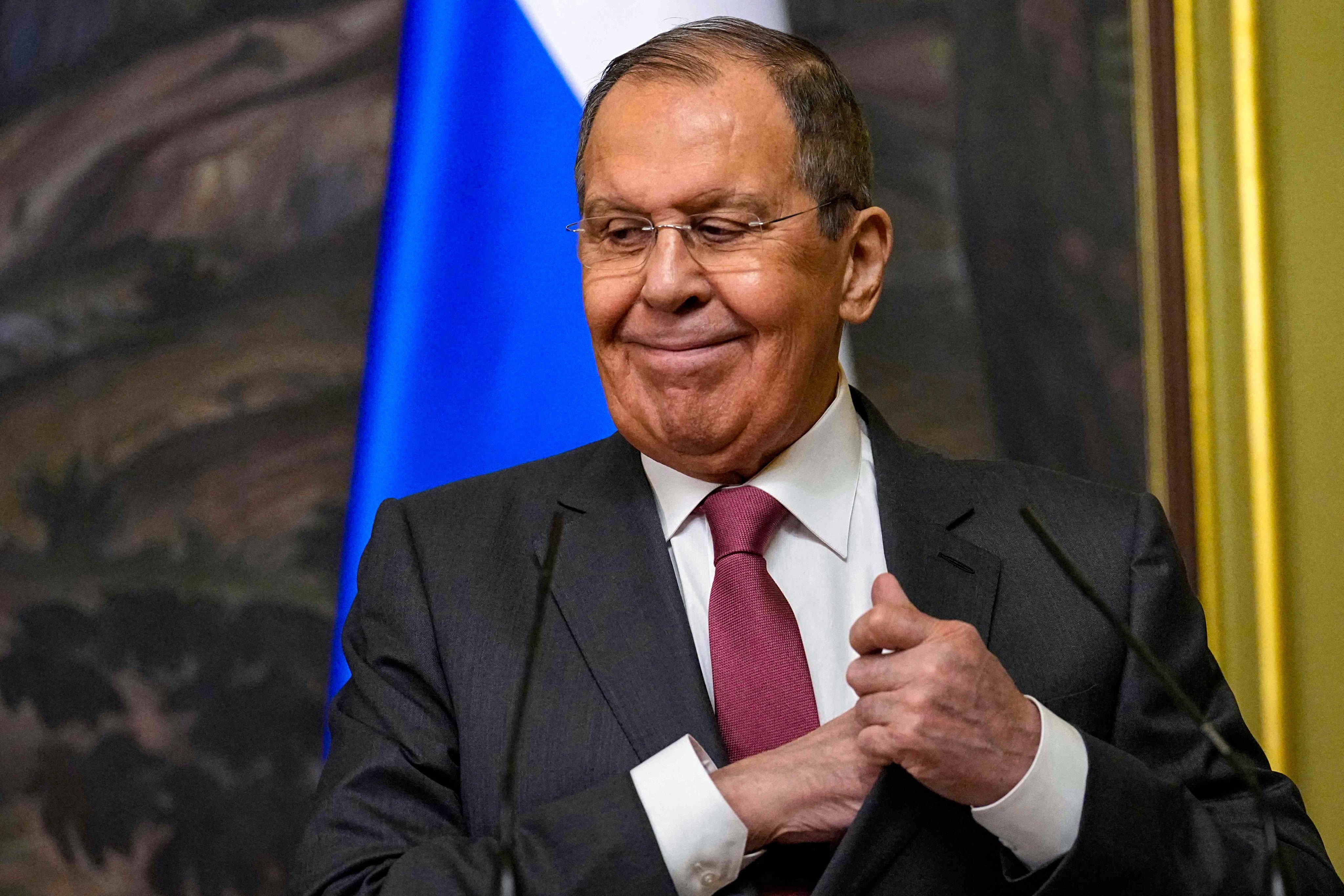 Russian Foreign Minister Sergey Lavrov is expected to travel to China soon. Photo: AFP