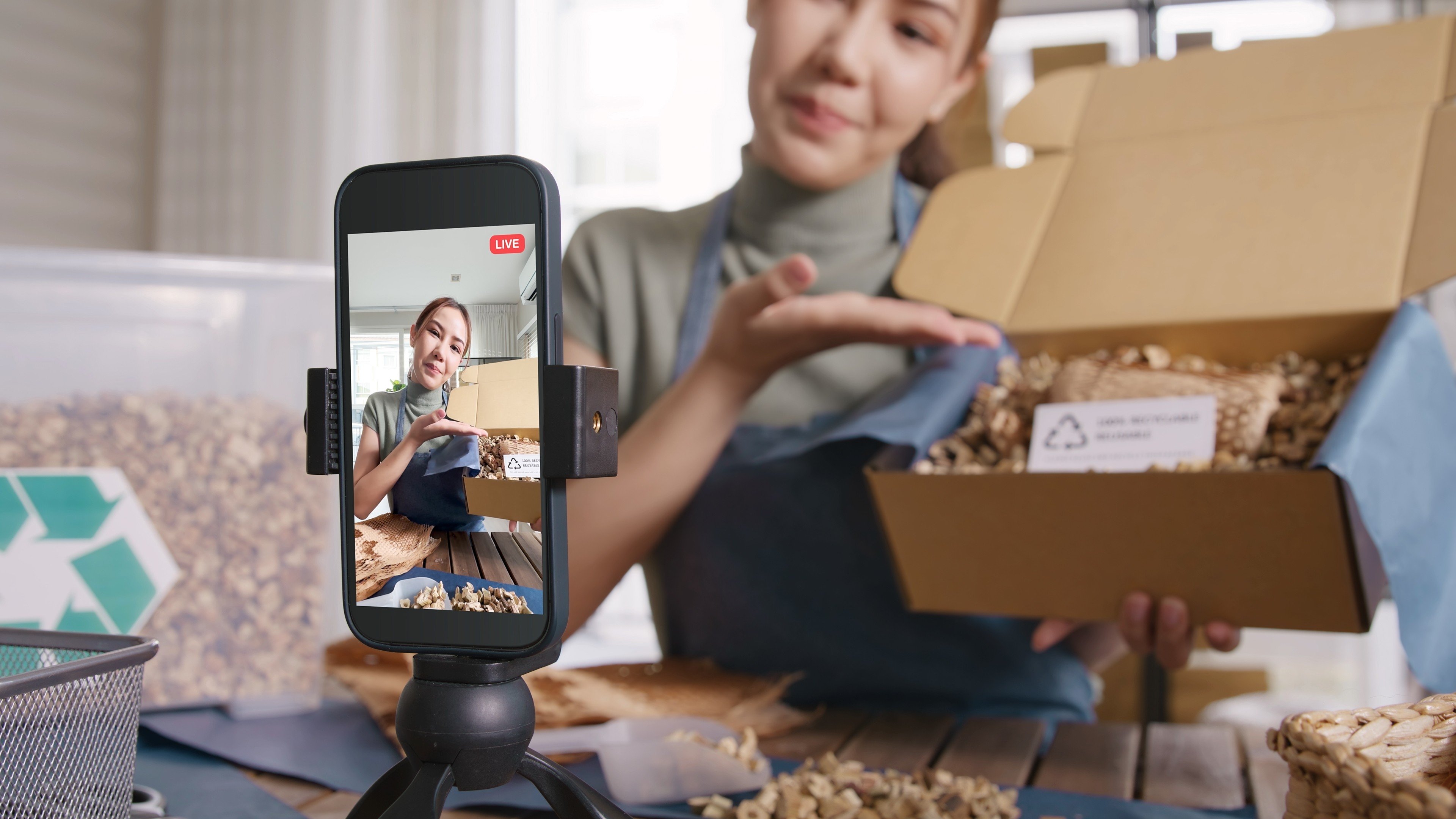 Unlike mainland China’s influencer-driven live-streaming e-commerce segment, the direct relationship between brands and consumers remains strong in markets like the United States, according to Firework. Photo: Shutterstock