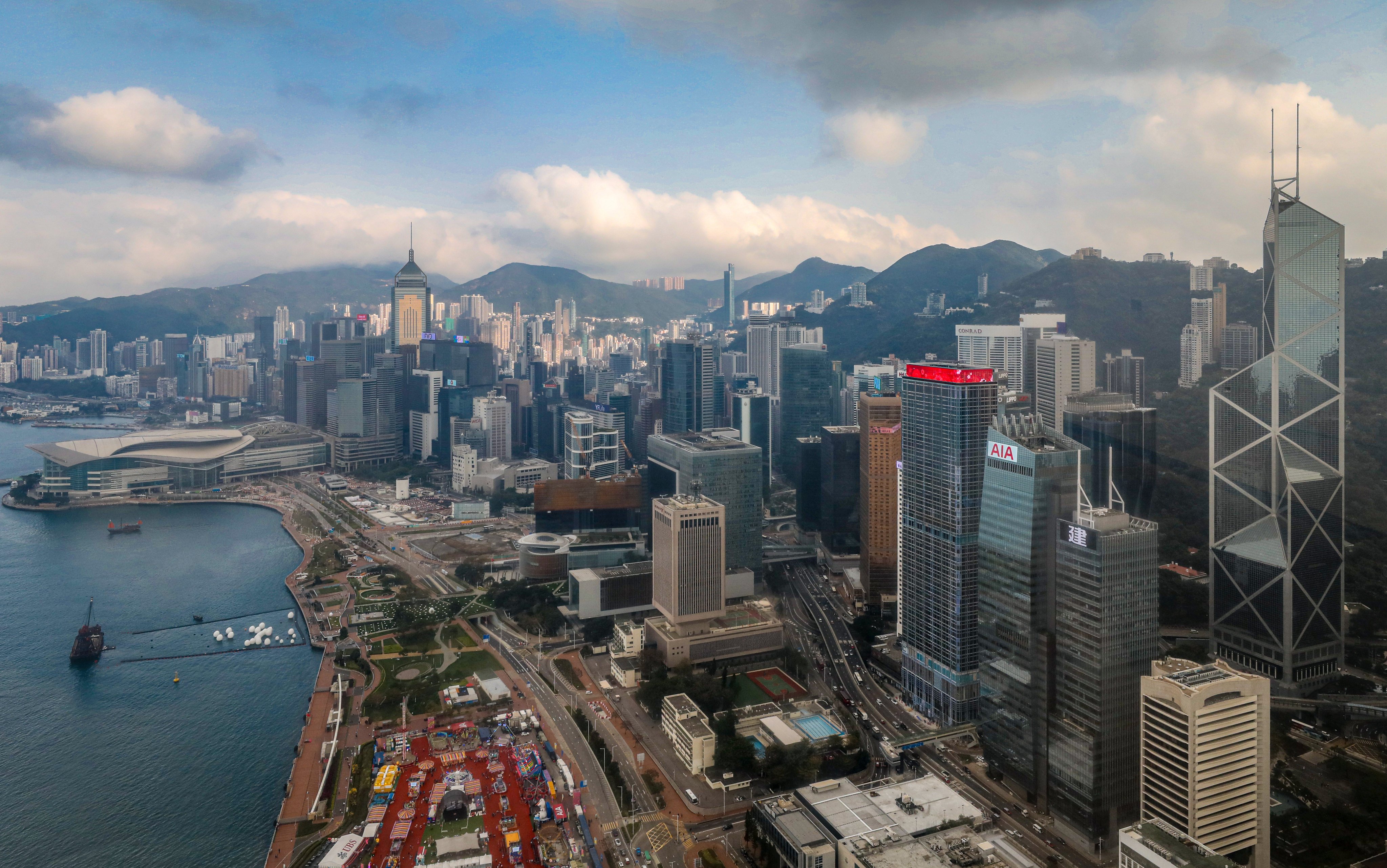 Hong Kong’s Central. The government said it would roll out measures to further enhance the city’s competitiveness as an asset and wealth management hub. Photo: Sun Yeung