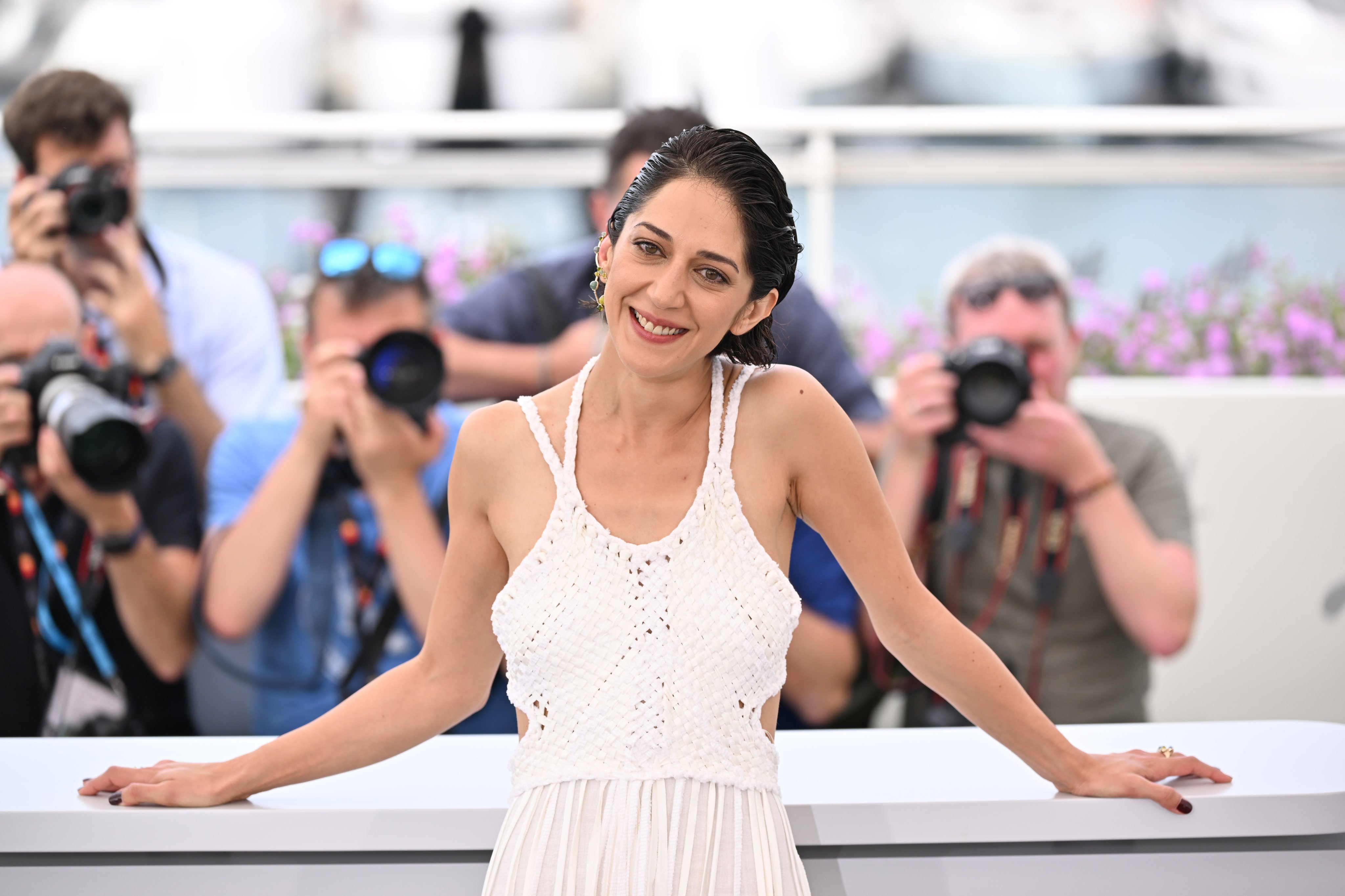 Iranian-French actress Zar Amir Ebrahimi at the 75th Cannes Film Festival in France on May 23, 2022, where she won the best actress award for her role in Holy Spider. She recently attended the Hong Kong International Film Festival, which was showing Shayda, in which she stars. Photo: Getty Images