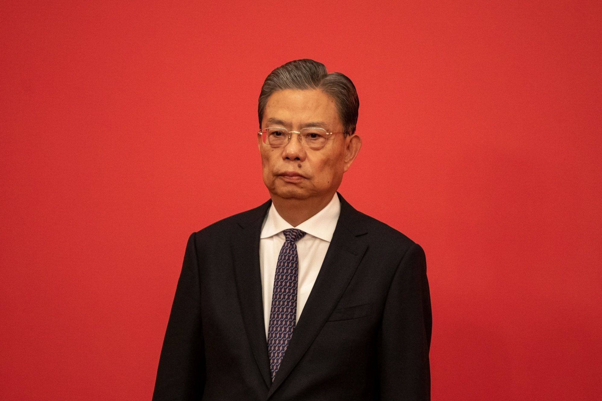 Zhao Leji is heading a group of party and government officials on the trip to North Korea. Photo: Bloomberg