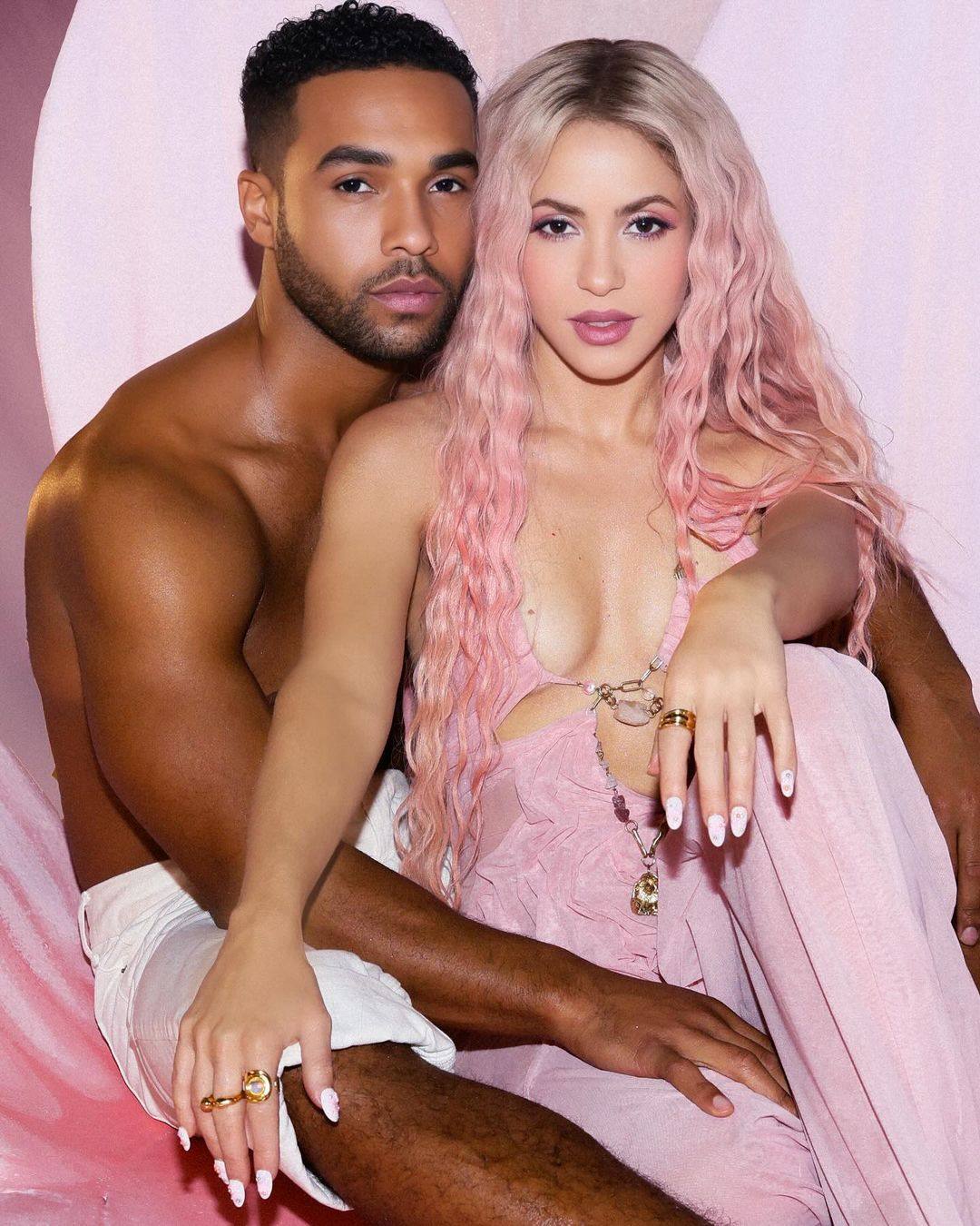 Who is Lucien Laviscount, who’s been linked to pop star Shakira? Photos: @its_lucien, @shakira/Instagram