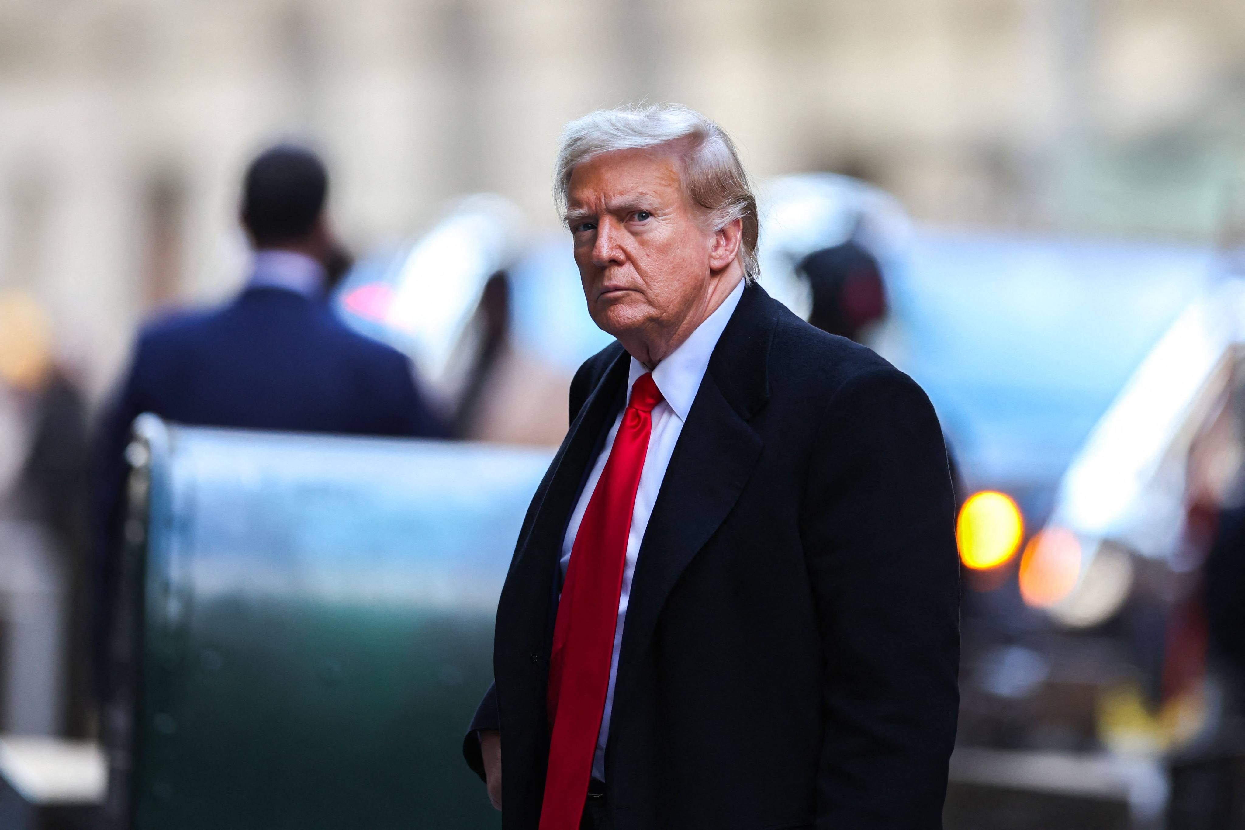 Donald Trump in New York City on March 25. Photo: AFP