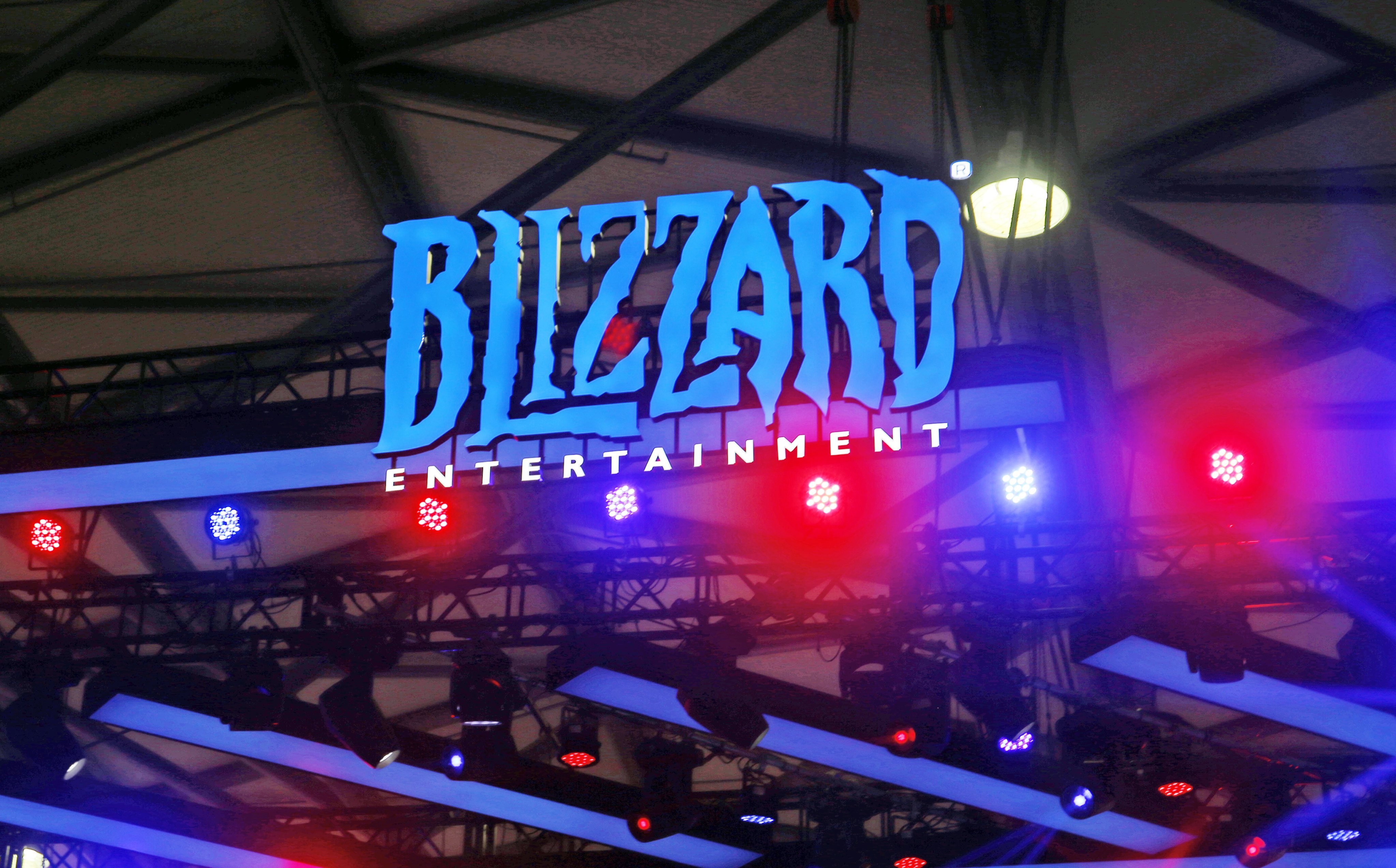 The Blizzard Entertainment booth at the Chinajoy Expo in Shanghai, China, August 2, 2019. Photo: CFOTO/Future Publishing via Getty Images