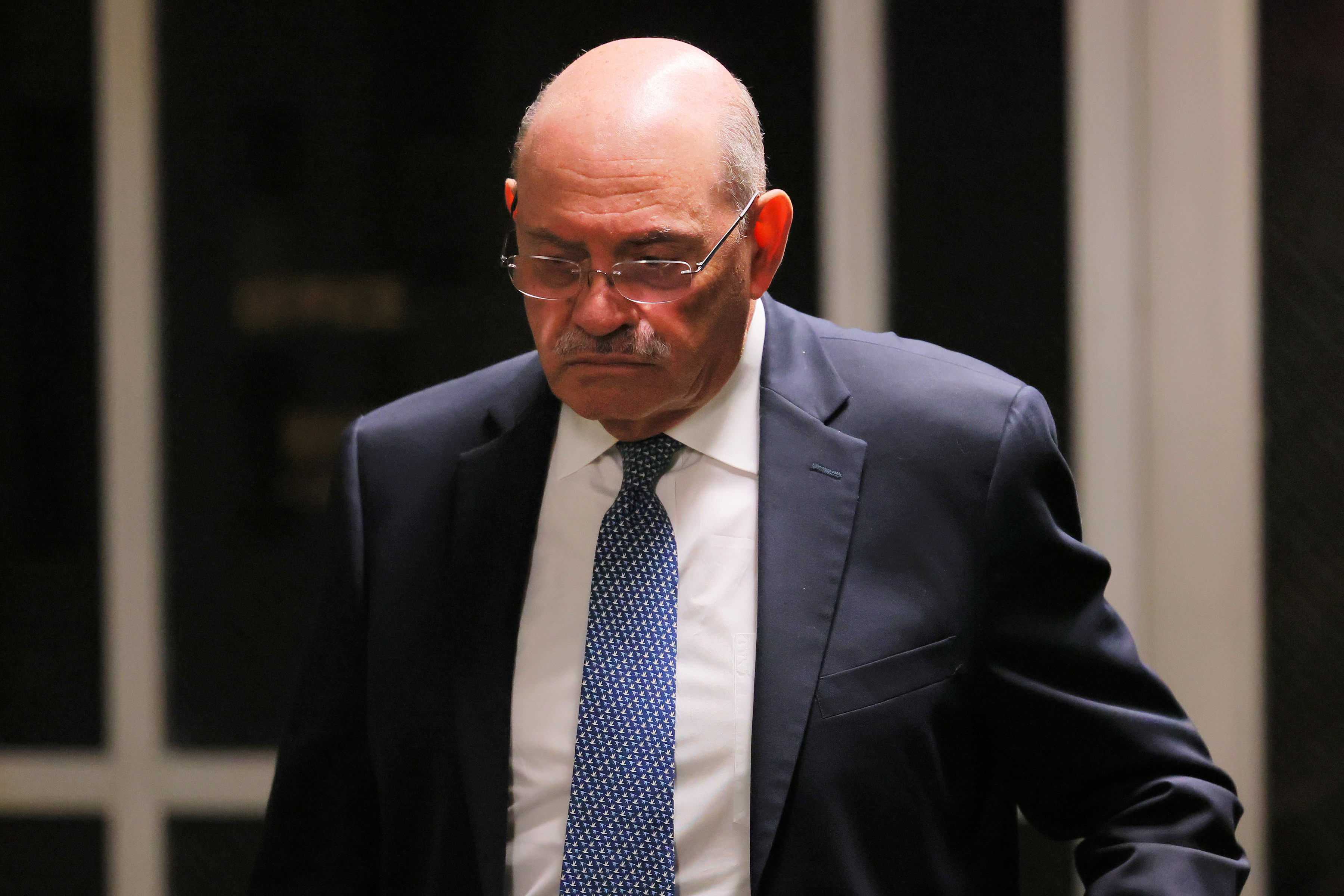 Allen Weisselberg, a retired executive in Donald Trump’s real estate empire, was sentenced on Wednesday to five months in jail for lying under oath during his testimony in the civil fraud lawsuit brought against the former president by New York’s attorney general. Photo: TNS/File