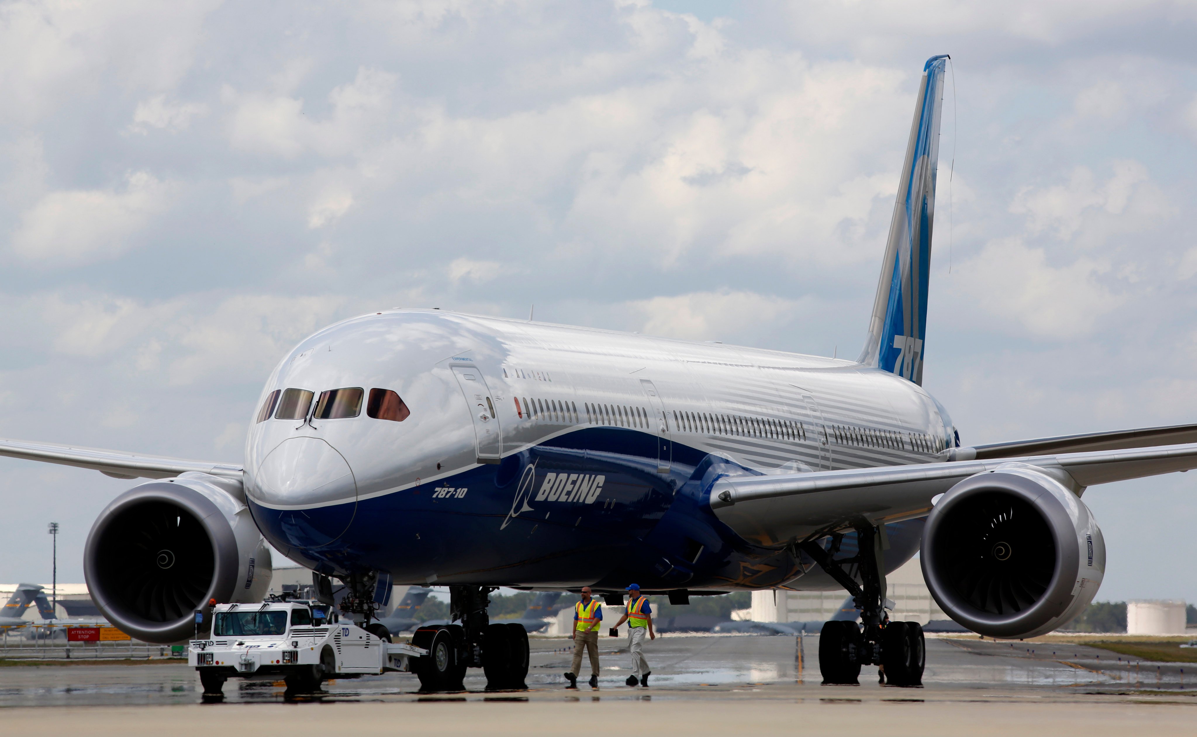 A Boeing 787 Dreamliner. File photo: AP