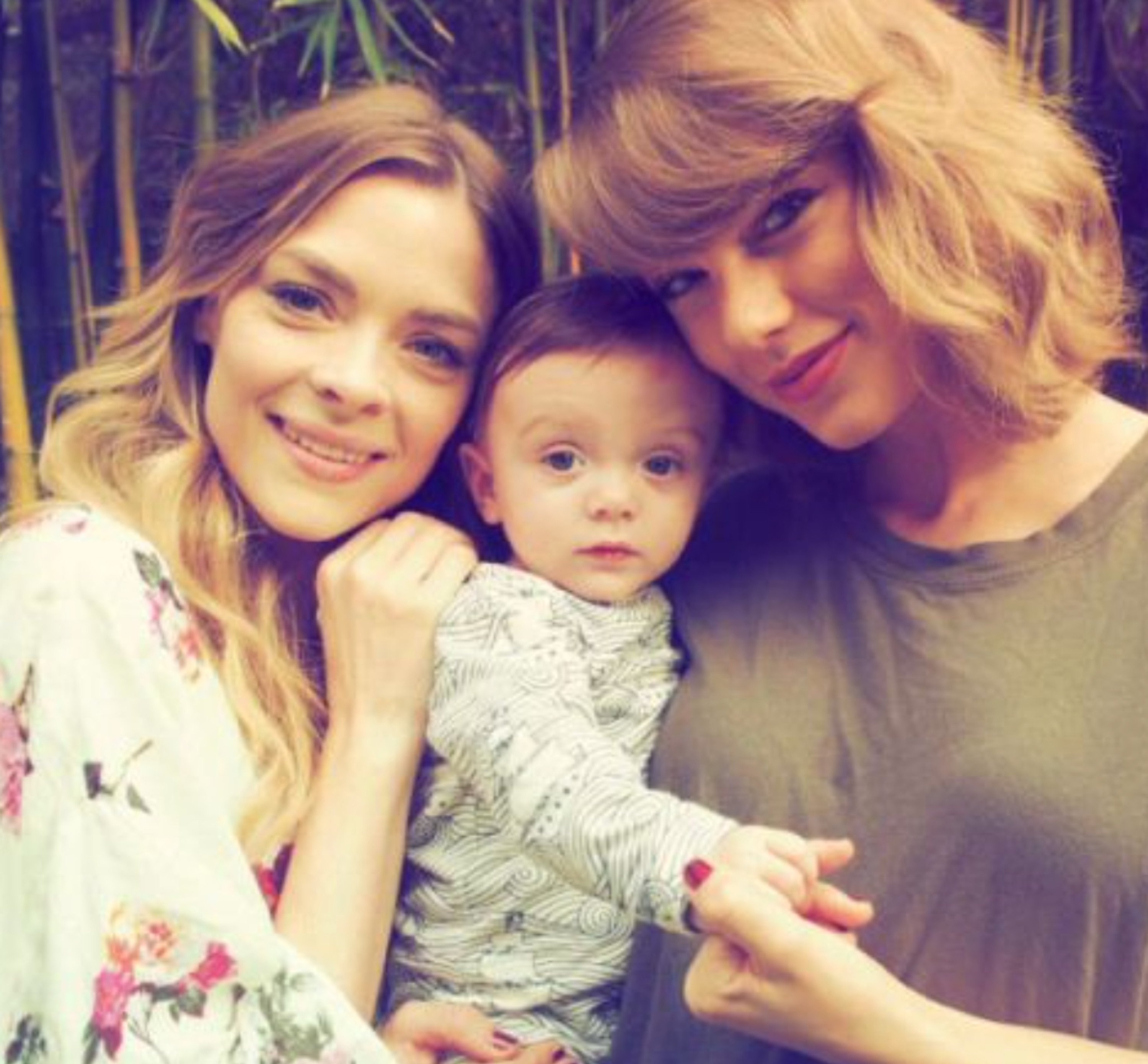 Nineties-famous model Jaime King asked Taylor Swift to be godmother to her son Leo. Photo: Instagram 