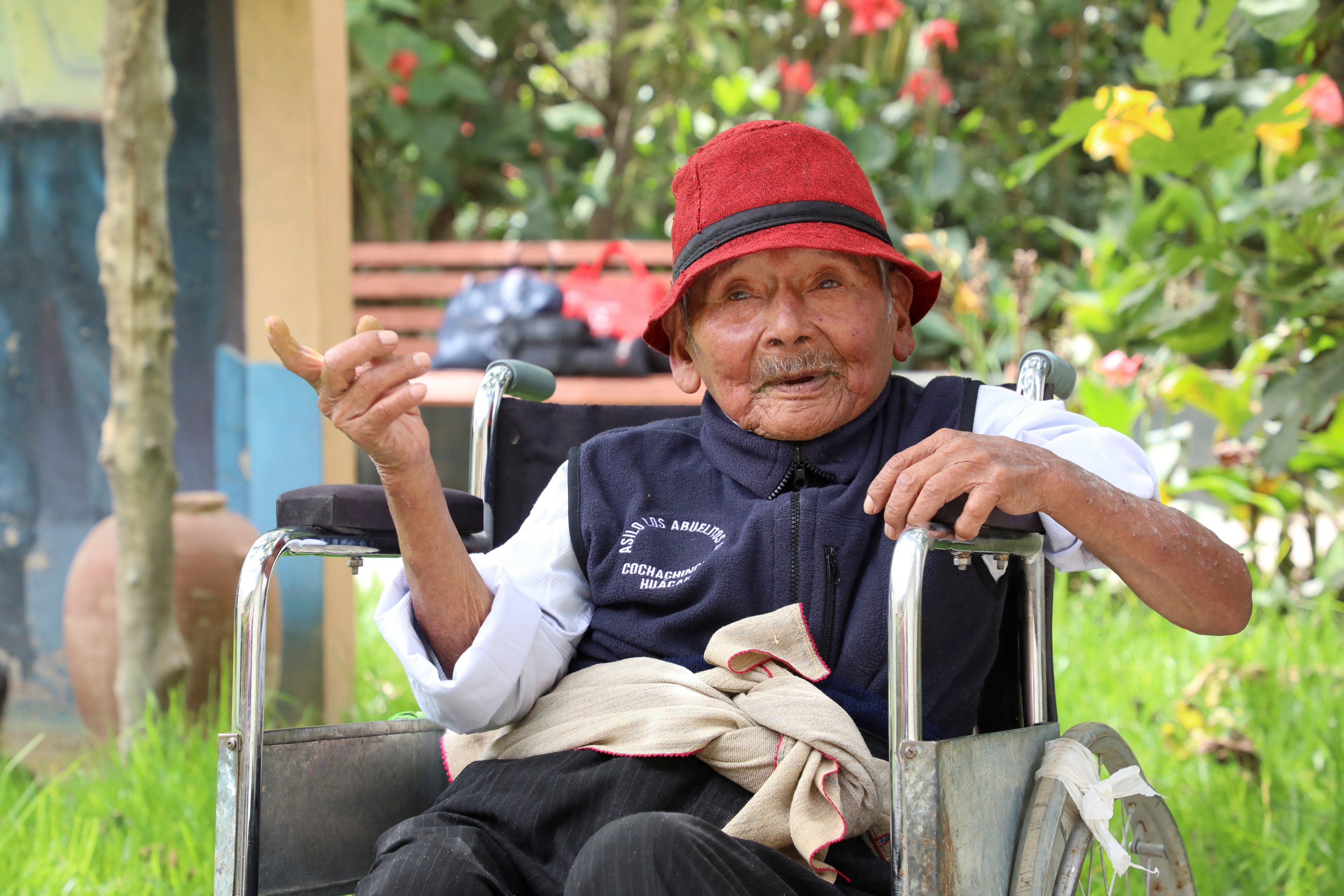 Peruvian Marcelino Abad. Photo: Pension 65 via Reuters
