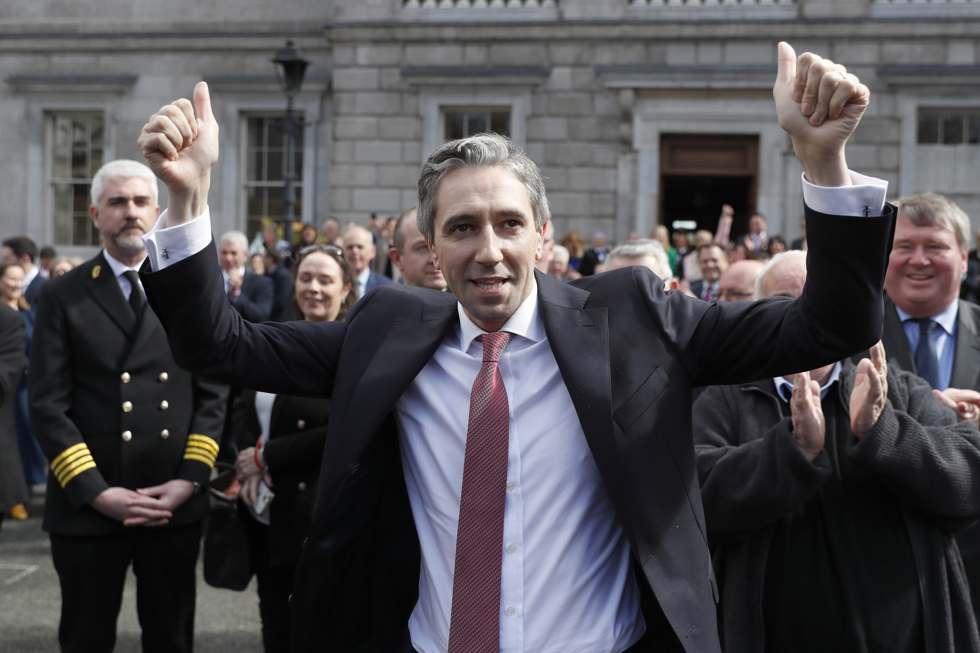 The new Prime Minister of Ireland, Simon Harris. Photo: AP