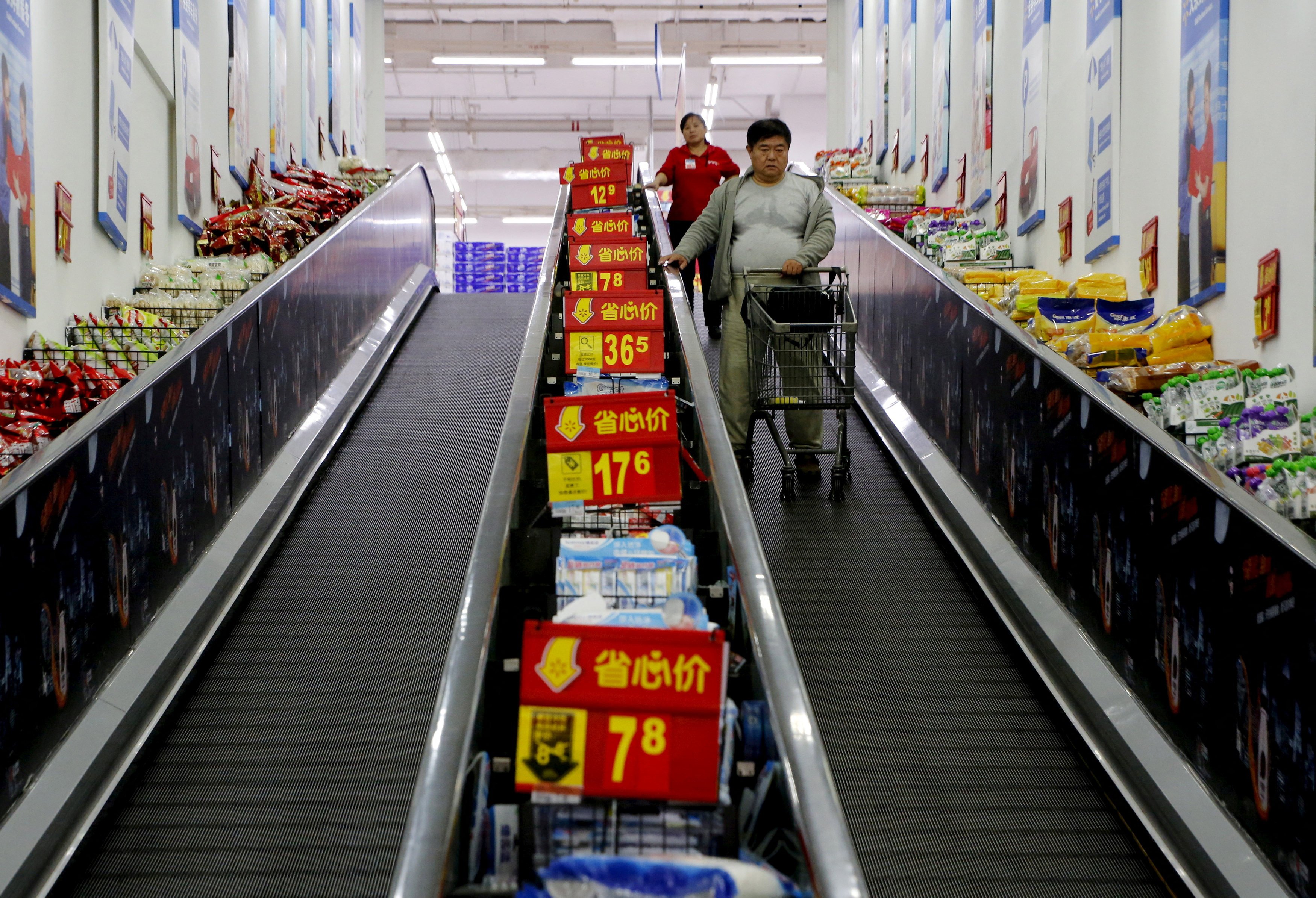 China’s consumer price index grew by 0.1 per cent year on year in March. Photo: Reuters