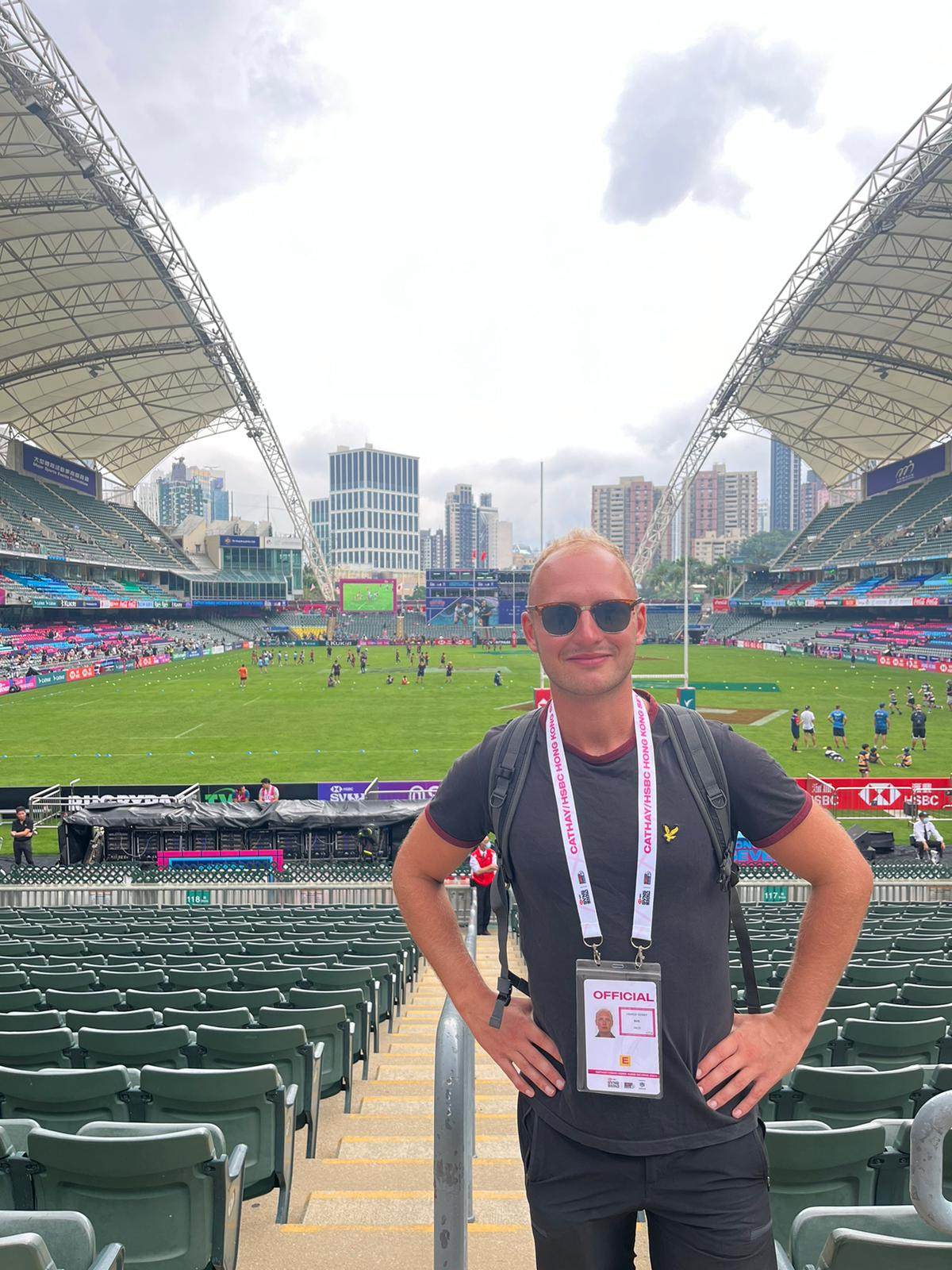 Filmmaker Hamish Kenny has produced a documentary on the impact rugby has had in Asia. Photo: Mike Chan