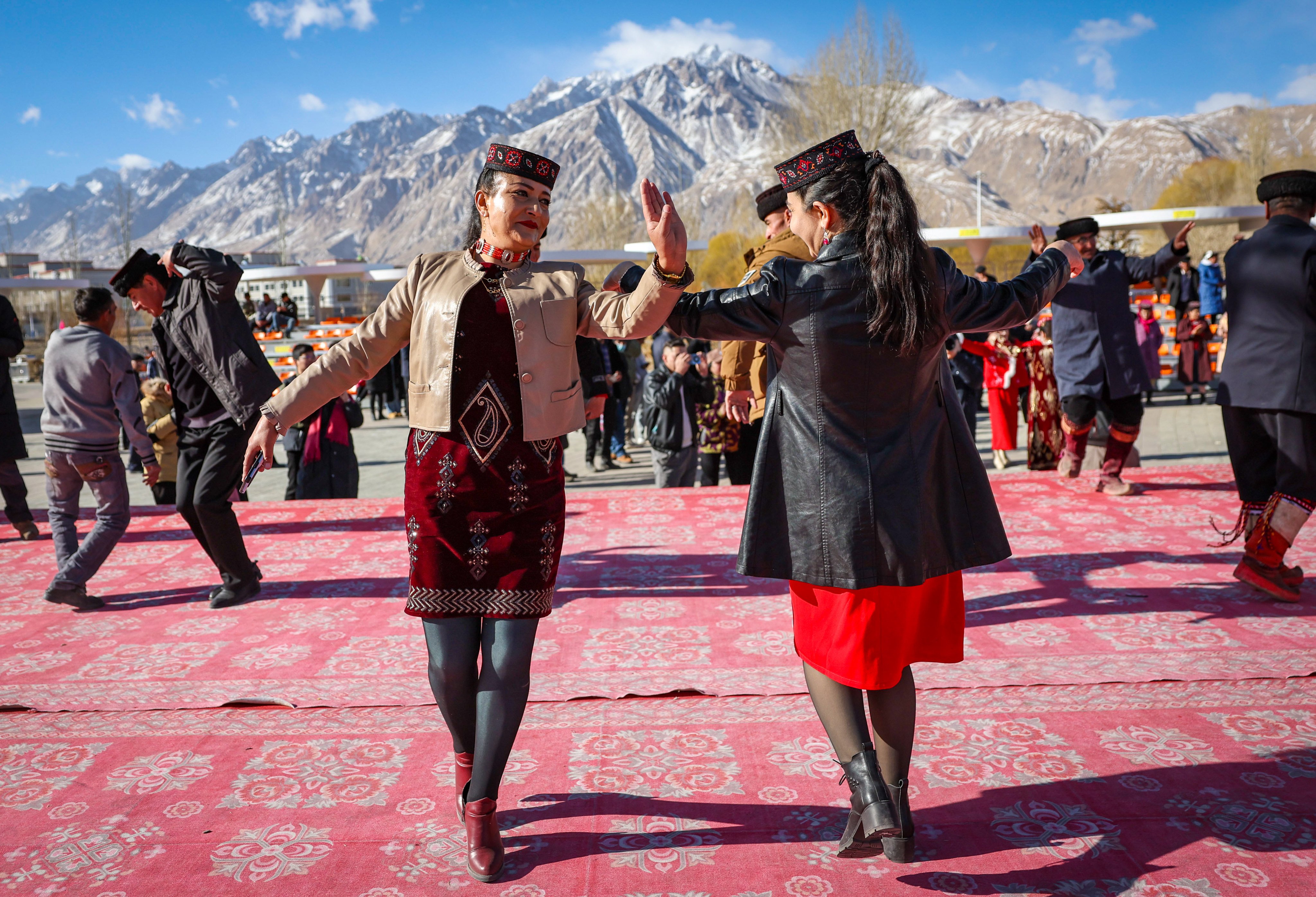 Xinjiang is home to 25.85 million people, 14.93 million of whom are members of ethnic minority groups, including Tajiks, pictured here, as well as Uygurs and Kazakhs. Photo: Xinhua