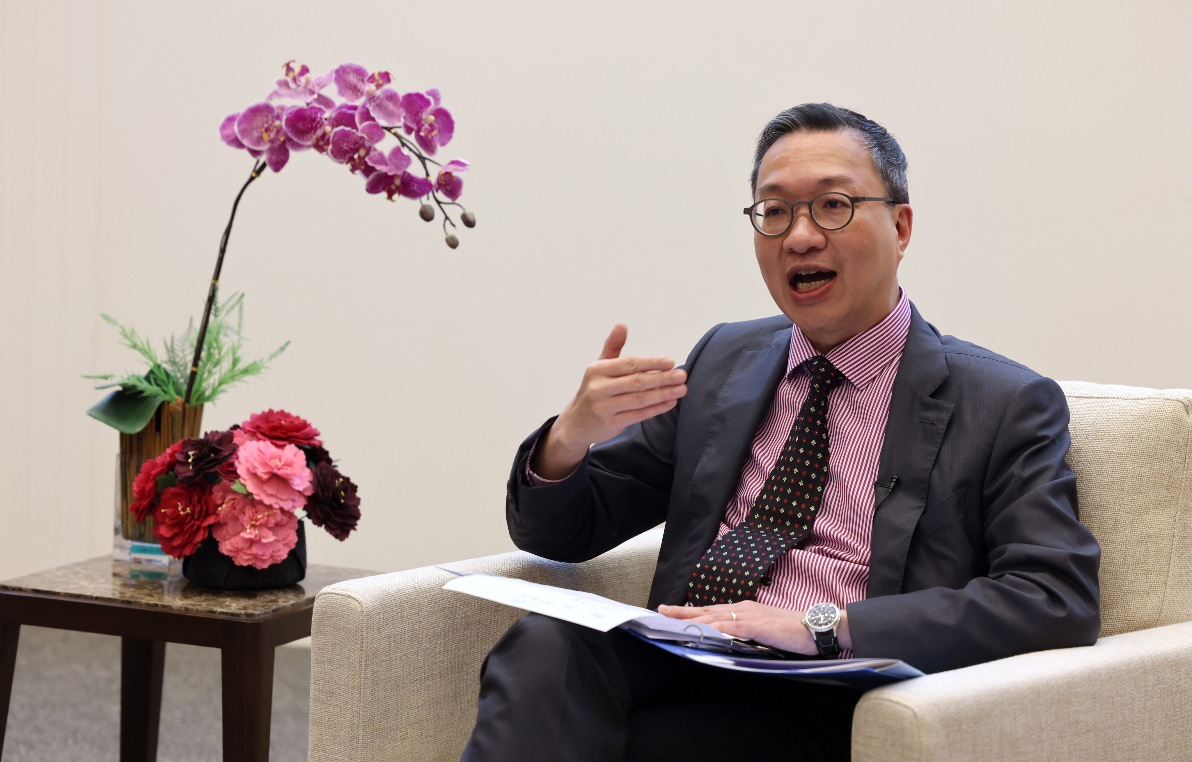 Justice chief Paul Lam says Hong Kong must confront an “unfortunate” reality when it comes to the overall perception of the city abroad. Photo: Dickson Lee