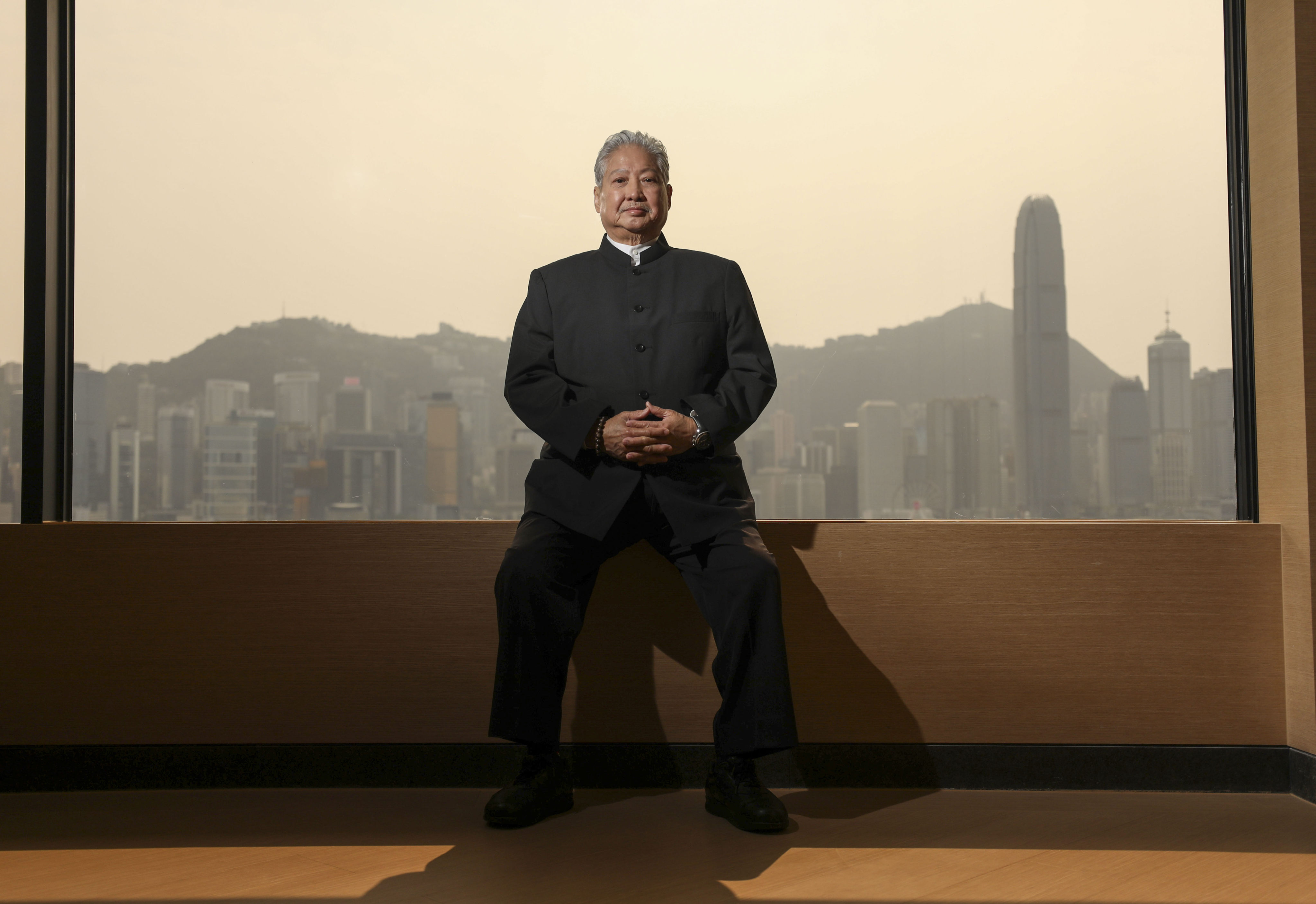 Sammo Hung at an interview with the Post in Hong Kong, in March, 2024. The martial arts film icon reflected on his glittering career, which he spent ‘guessing what would become successful’. Photo: Xiaomei Chen. Hair: Perry @ GHD Styling Team. Makeup: Guerlain Makeup Team