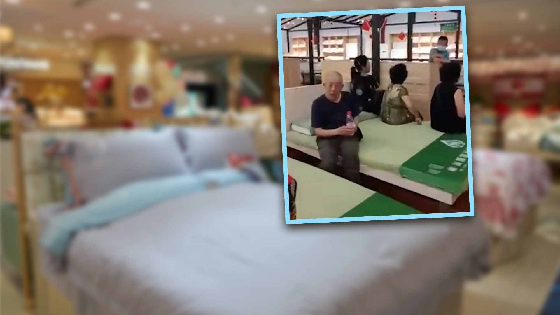 A group of tourists has been held captive in a mattress shop after they were told to shop or they “would not be allowed to leave” in the latest case of forced shopping in China. Photo: SCMP composite/Shutterstock/Weibo