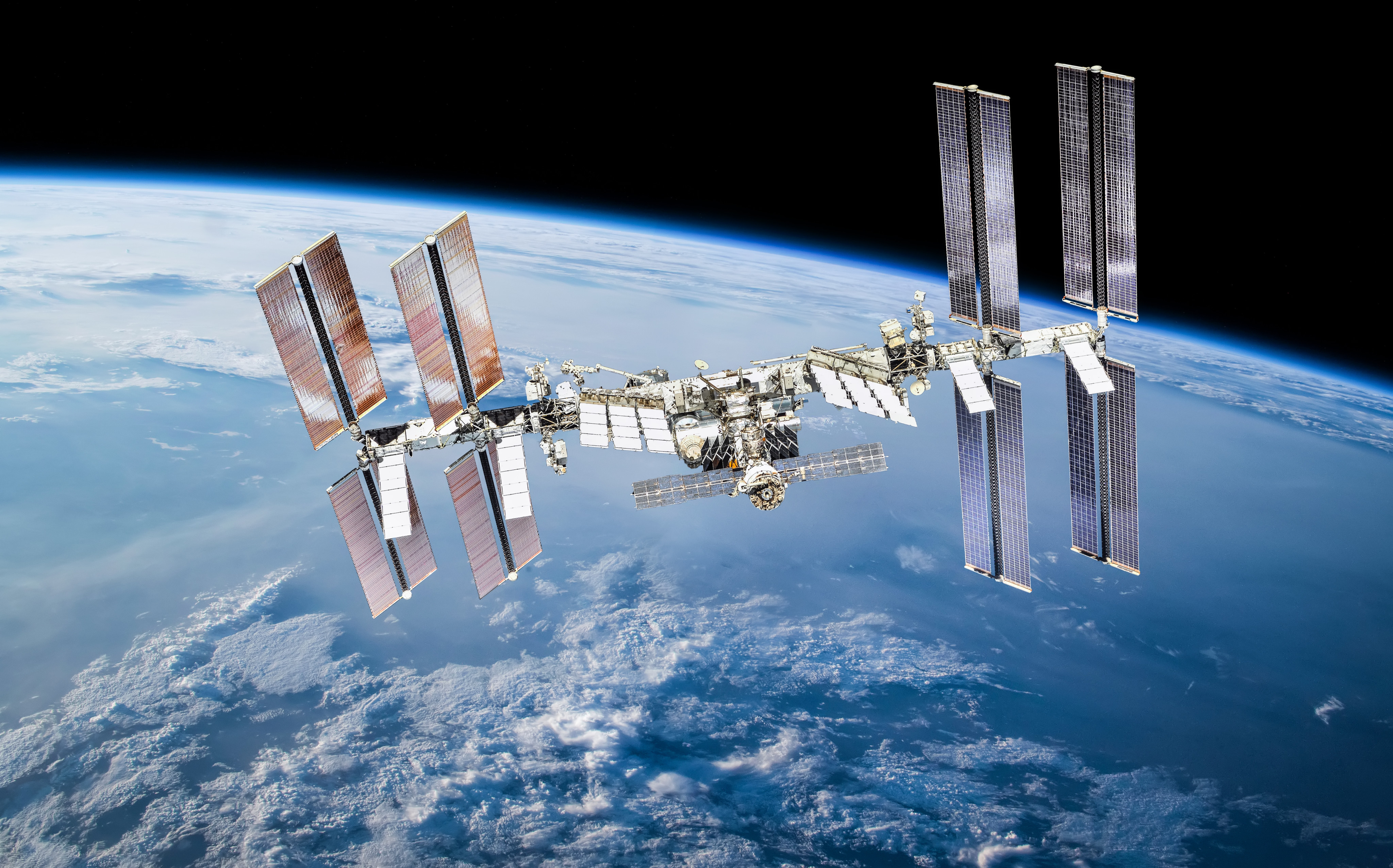 The International Space Station is the largest space station that has ever been built. Photo: Shutterstock