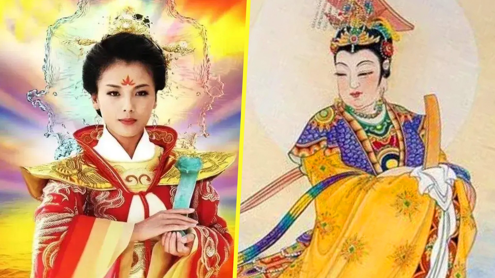 Why is this actress worshipped as sea goddess Mazu in China? Many believe Liu Tao is a living god who protects seafarers. Photo: SCMP composite/Sohu/Zhihu
