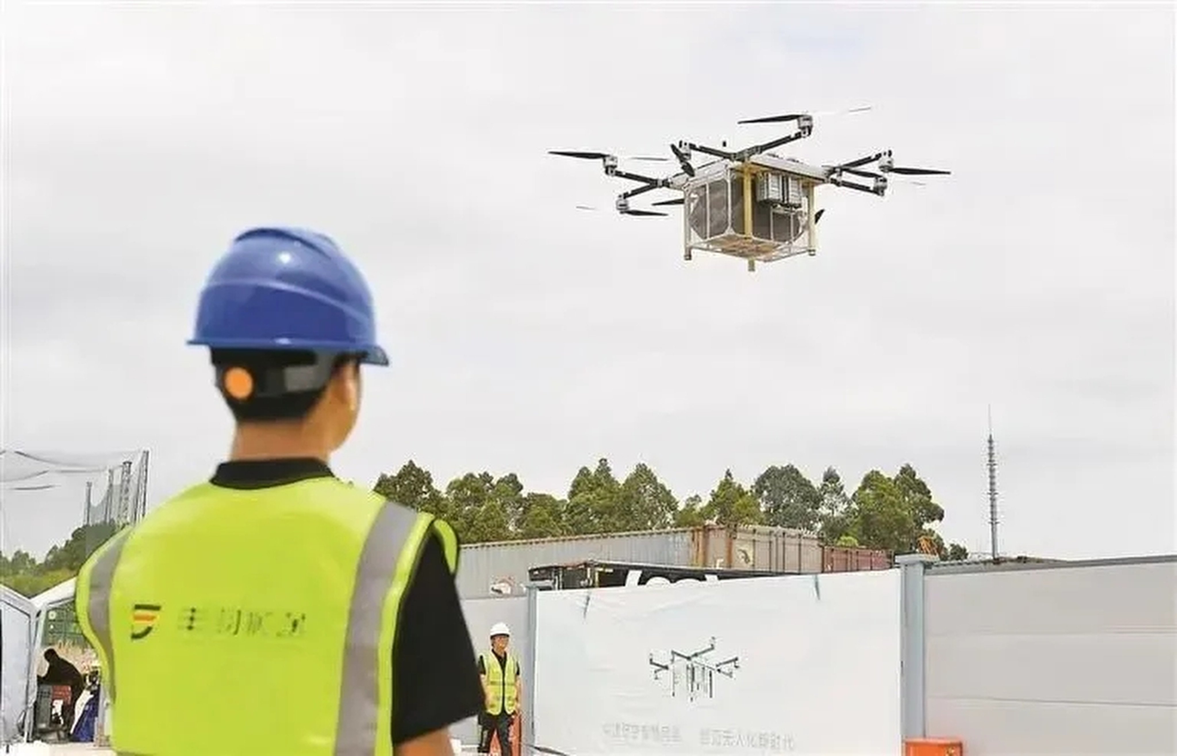 The drone delivery service between Shenzhen and Zhongshan will operate six days a week and can carry goods weighing up to 20kg (44lbs). Photo: X / @ThisisZhongshan