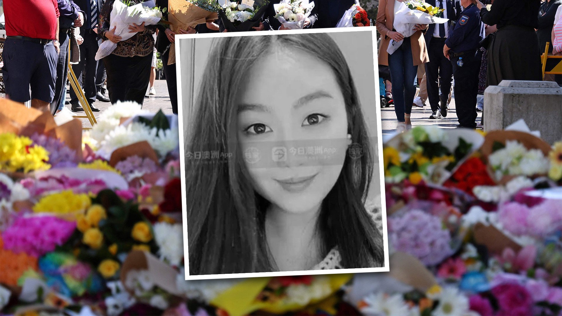 A 27-year-old university student from China has become the sixth victim of a deadly knife rampage that took place at a shopping centre in Australia on March 13. Photo: SCMP composite/AFP/Nine News/Sydney Today