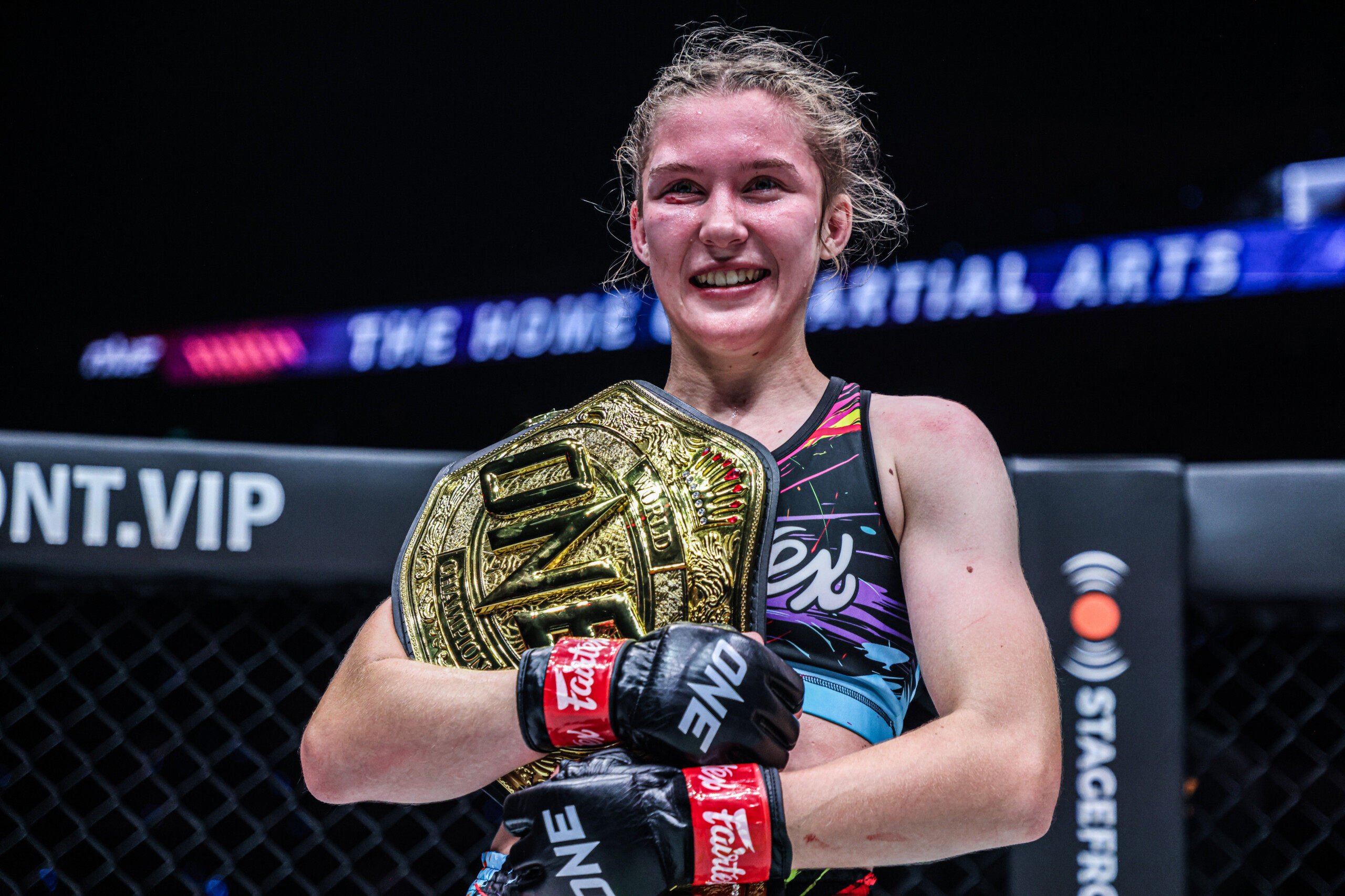 Smilla Sundell might have been more active if ONE Championship hadn’t persisted with trying to make the fight with Iman Barlow. Photo: ONE Championship