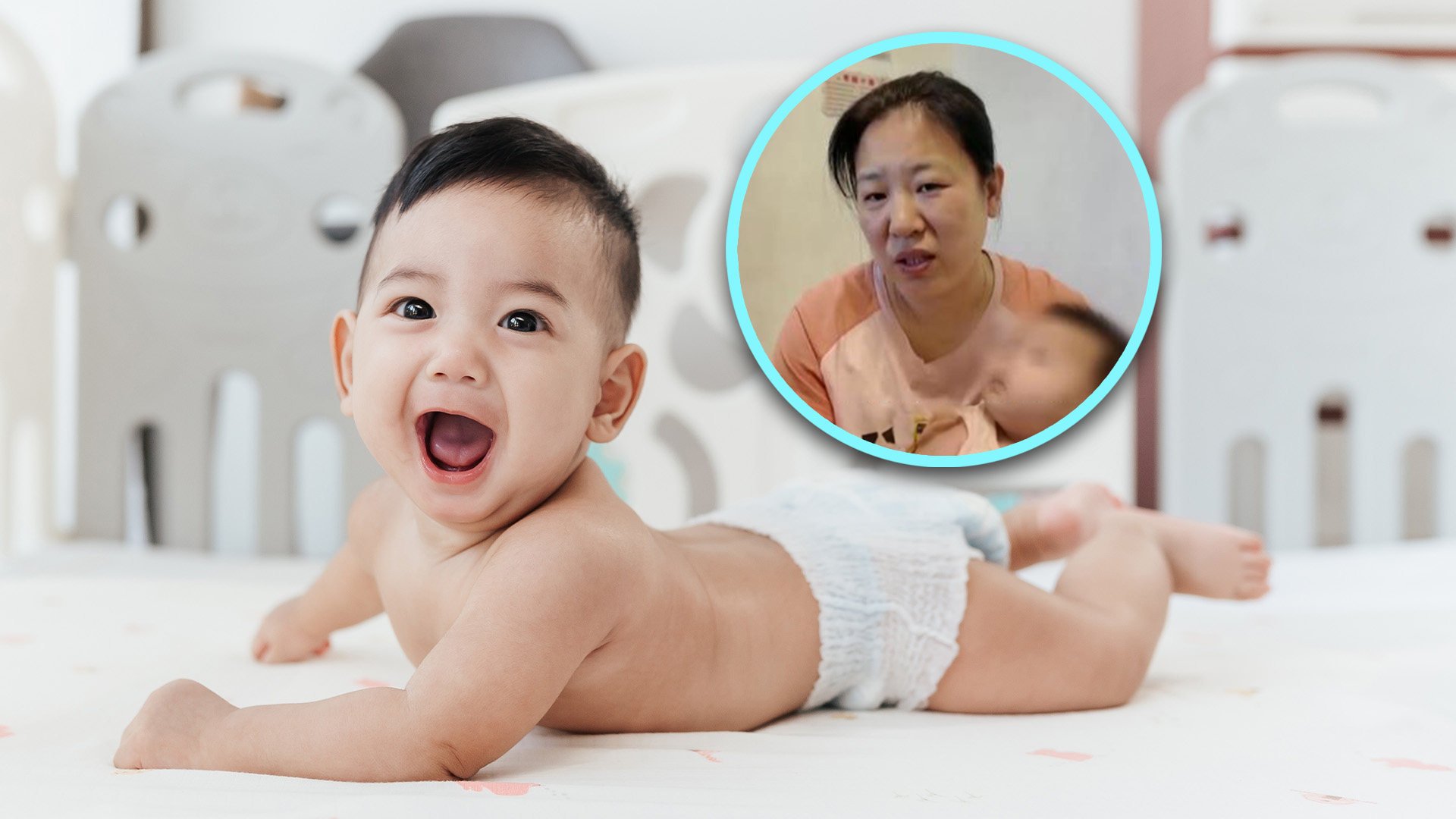 A couple in China have vanished, leaving their nanny with a baby, after claiming they were about to receive a US$56 million inheritance from the woman’s ex-partner. Photo: SCMP composite/Shutterstock/Douyin