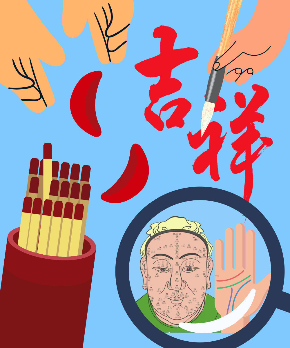 Faith in the supernatural remains strong in China. The Post explains some of the rituals used to summon the wisdom of the gods. Photo: SCMP Graphic Image