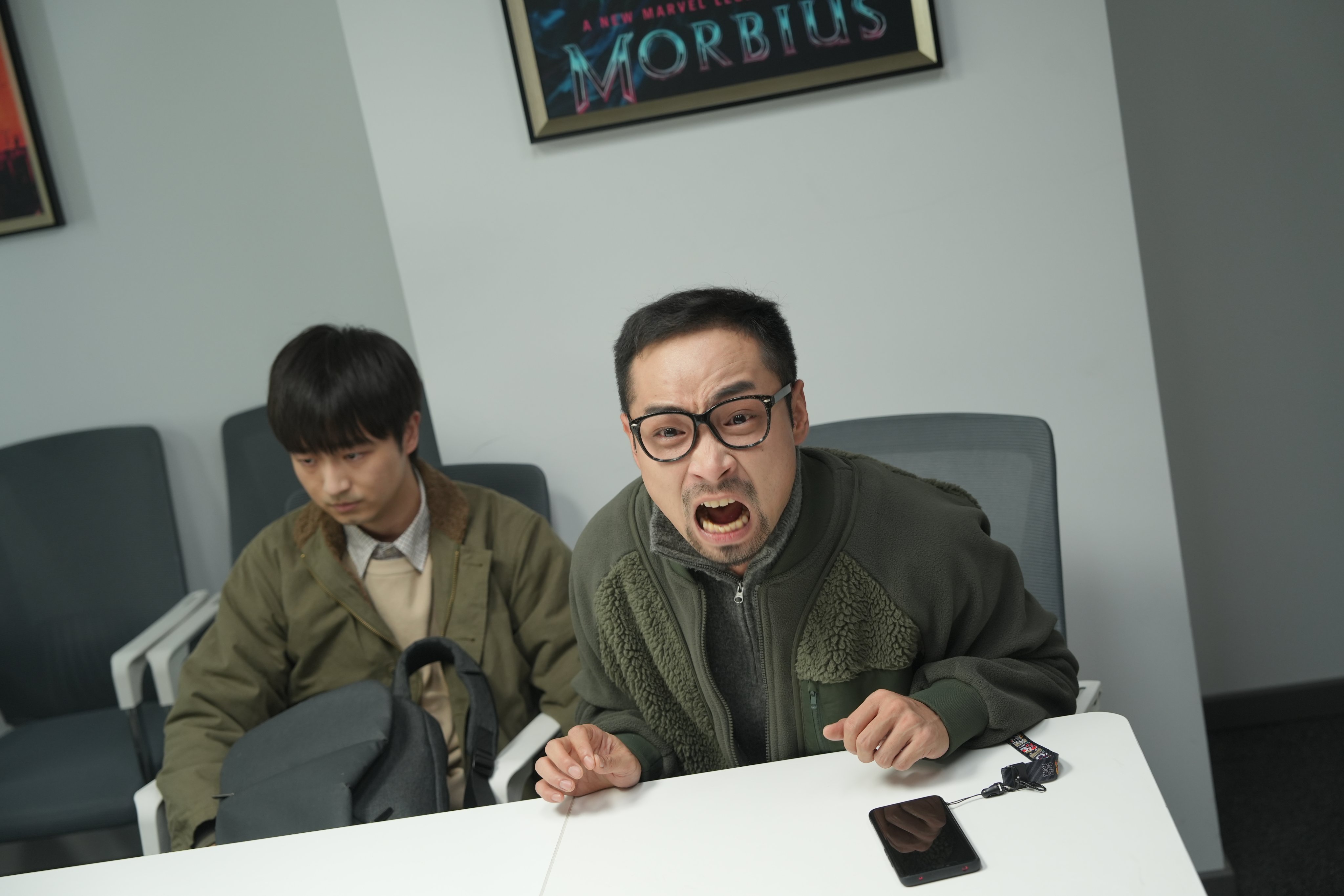 He Wenjun (left) and Song Muzi in a still from Galaxy Writer (category IIA, Mandarin), directed by Li Kuo and Shan Dandan.