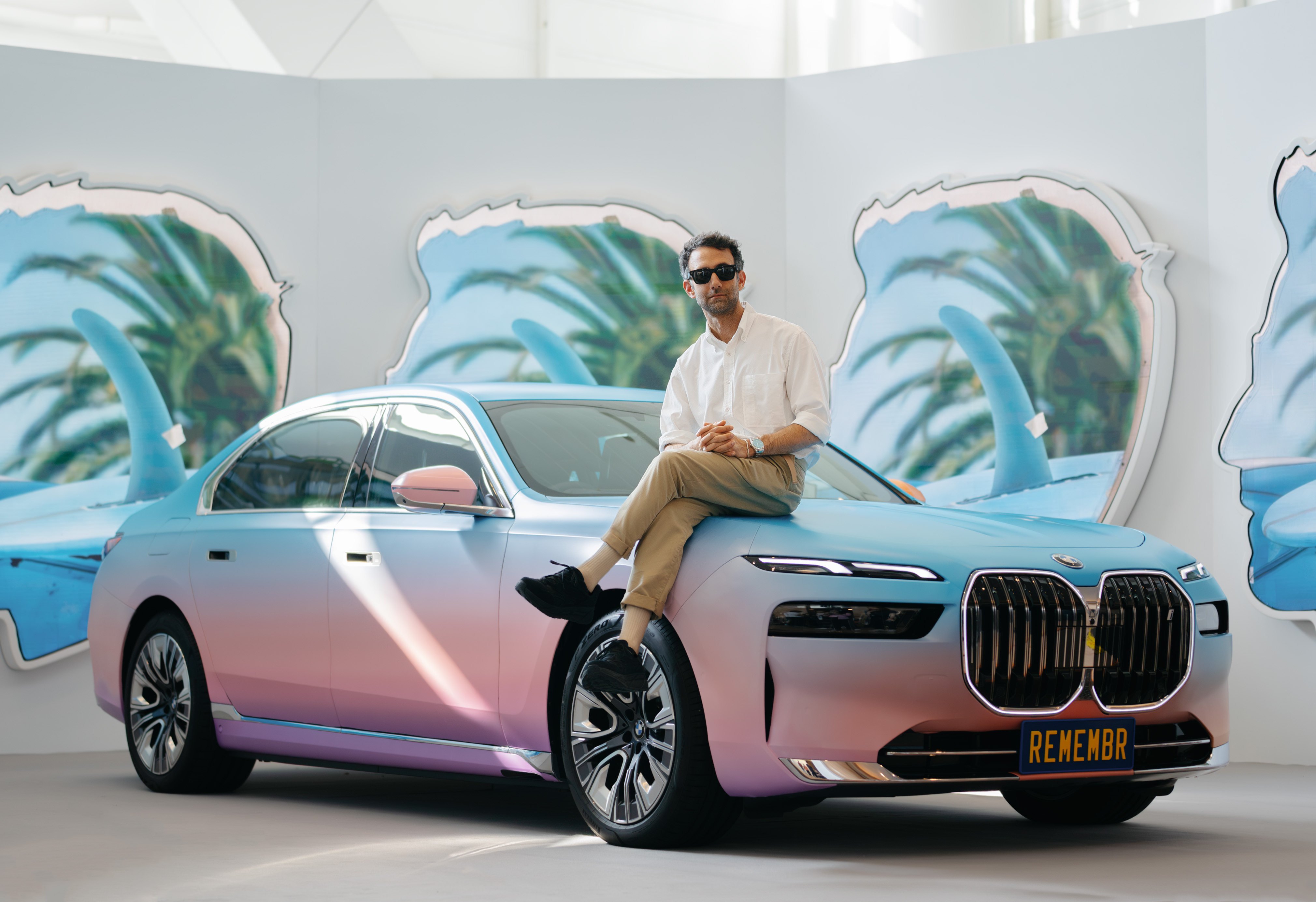 BMW’s all-electric i7 car appeared at March’s Art Basel Hong Kong in collaboration with an AI-driven experience designed by artist Alex Israel – just the latest in the brand’s creative tie-ups that have even involved Jeff Koons and Roy Lichtenstein